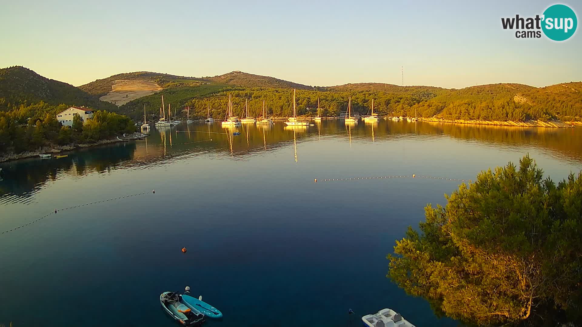 Live cam Hvar Vira plage | Île de Hvar | Dalmatie