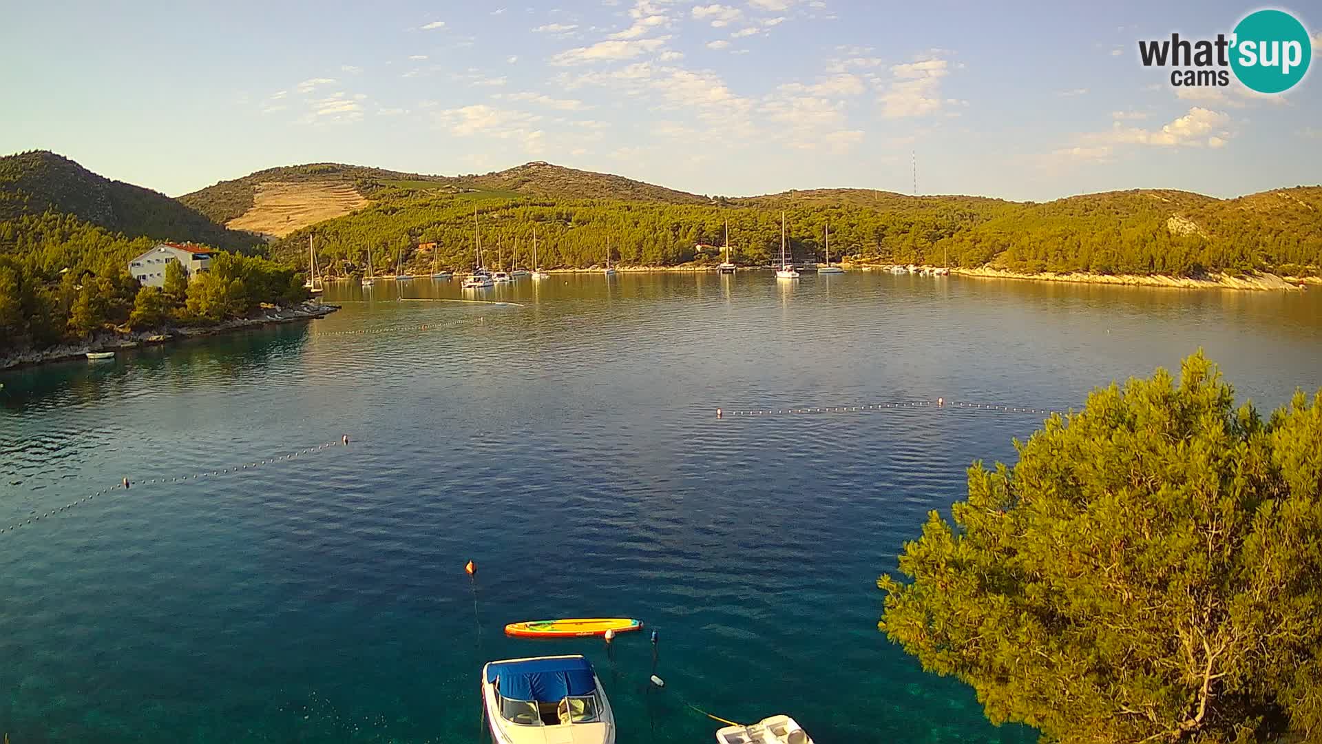 Live cam Hvar Vira plage | Île de Hvar | Dalmatie