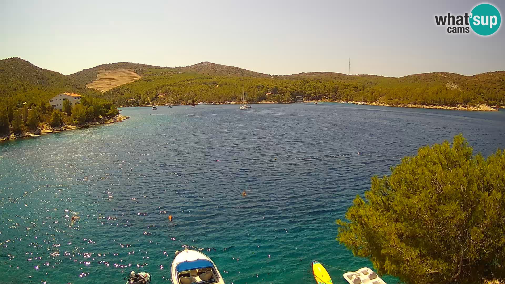 Hvar webcam Vira Strand | Hvar Insel | Dalmatien