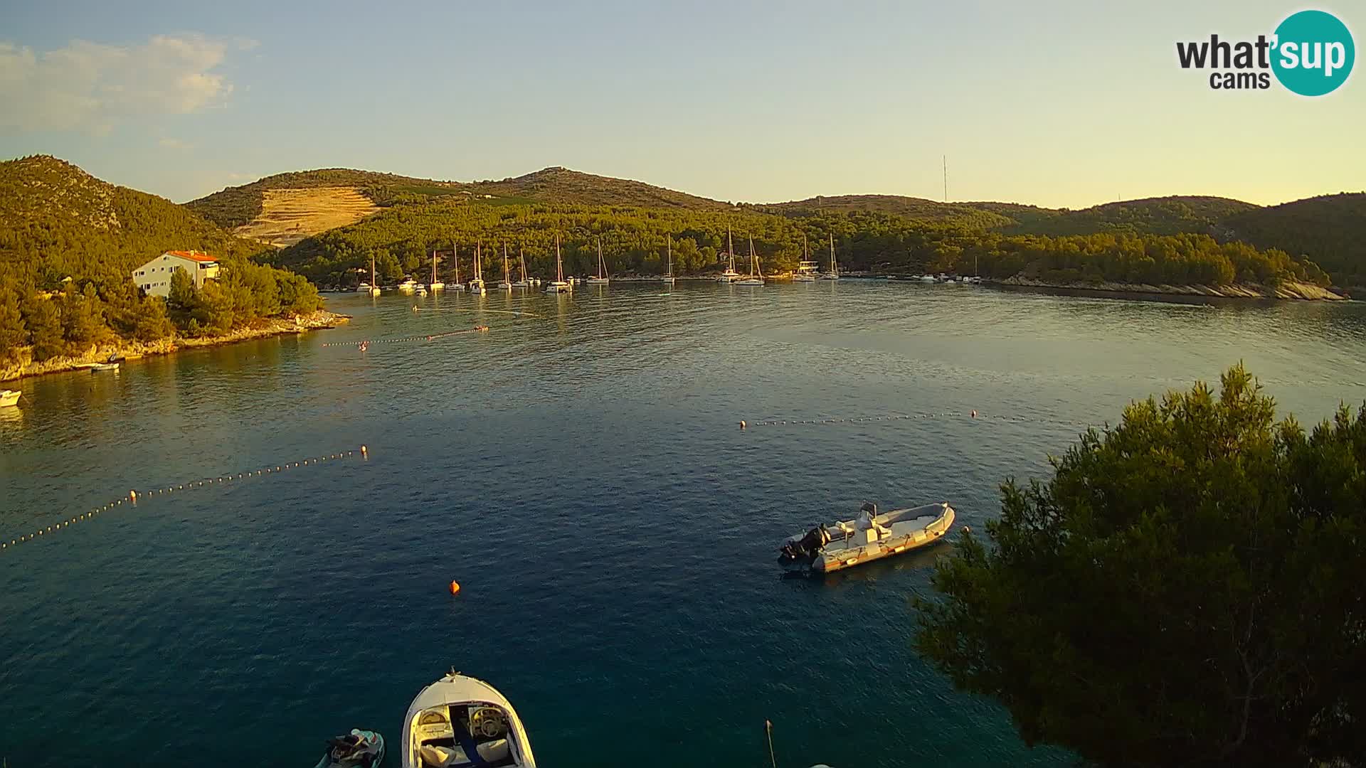 Live cam Hvar Vira plage | Île de Hvar | Dalmatie
