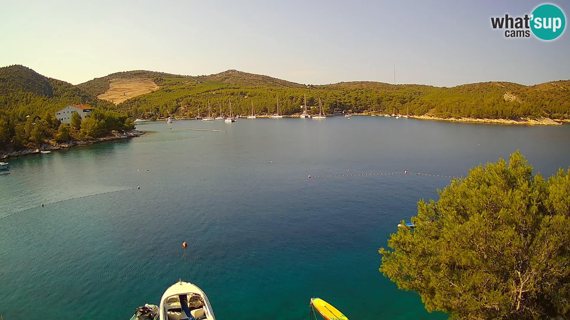 Live cam Hvar Vira plage | Île de Hvar | Dalmatie