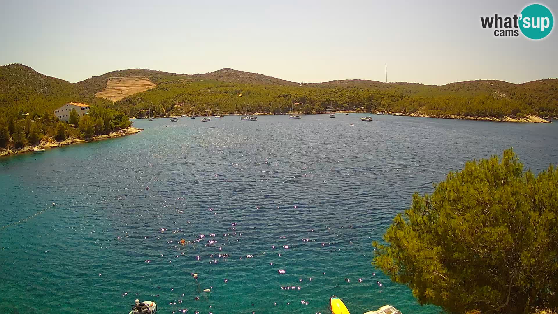 Hvar webcam Vira Strand | Hvar Insel | Dalmatien
