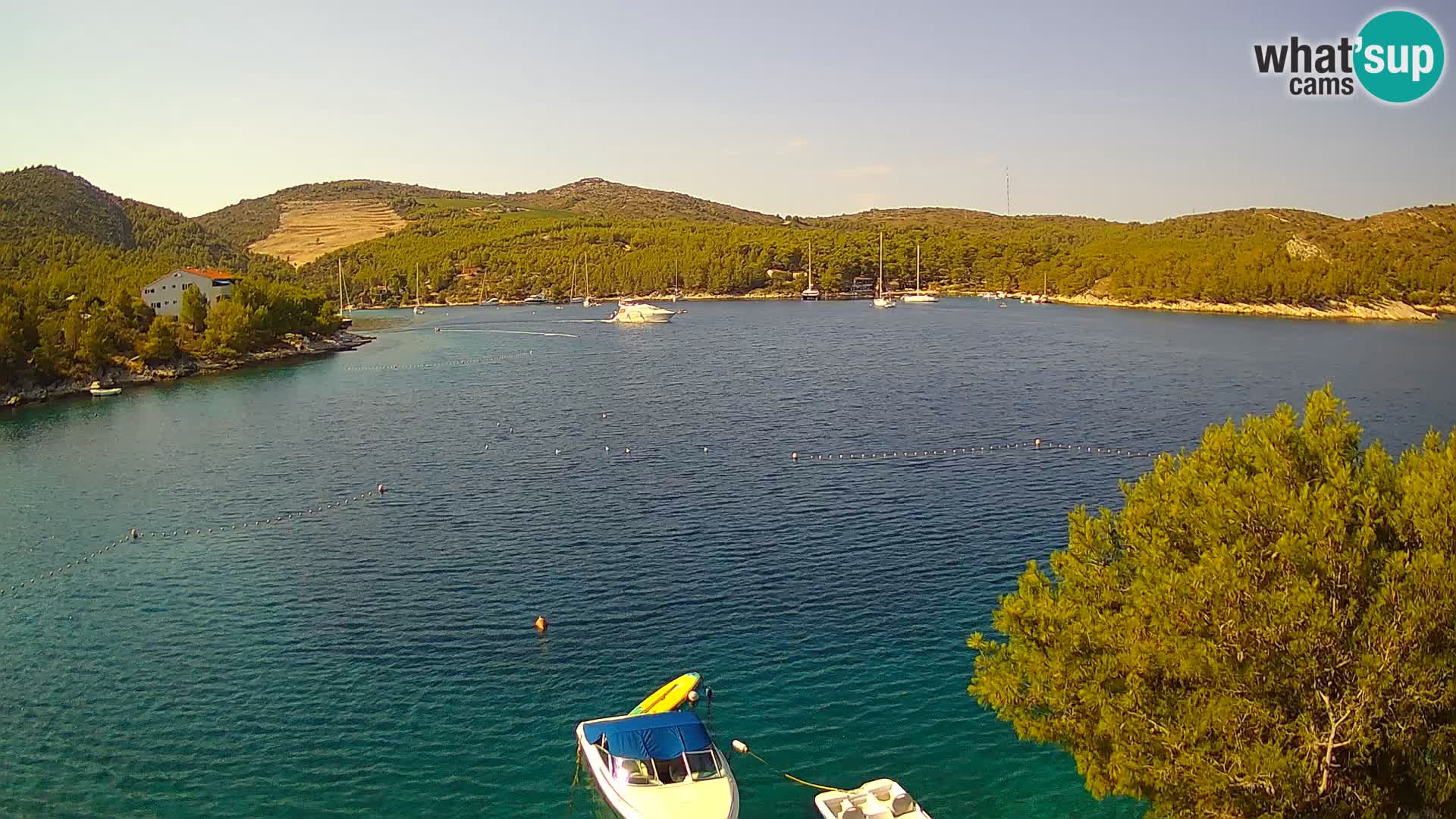 Live cam Hvar Vira plage | Île de Hvar | Dalmatie