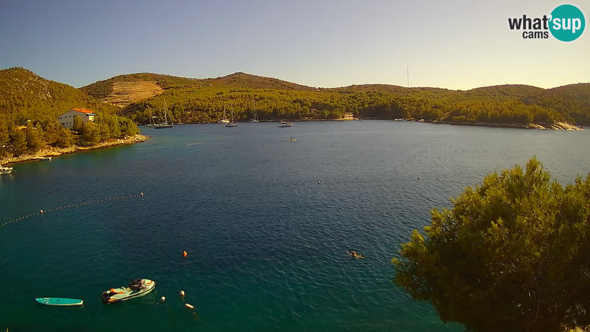 Live cam Hvar Vira plage | Île de Hvar | Dalmatie