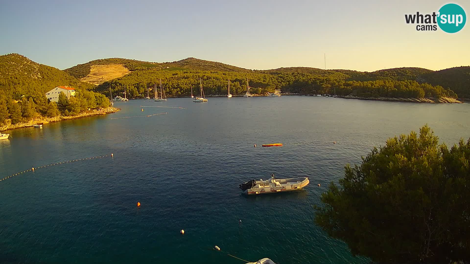 Hvar webcam Vira Strand | Hvar Insel | Dalmatien