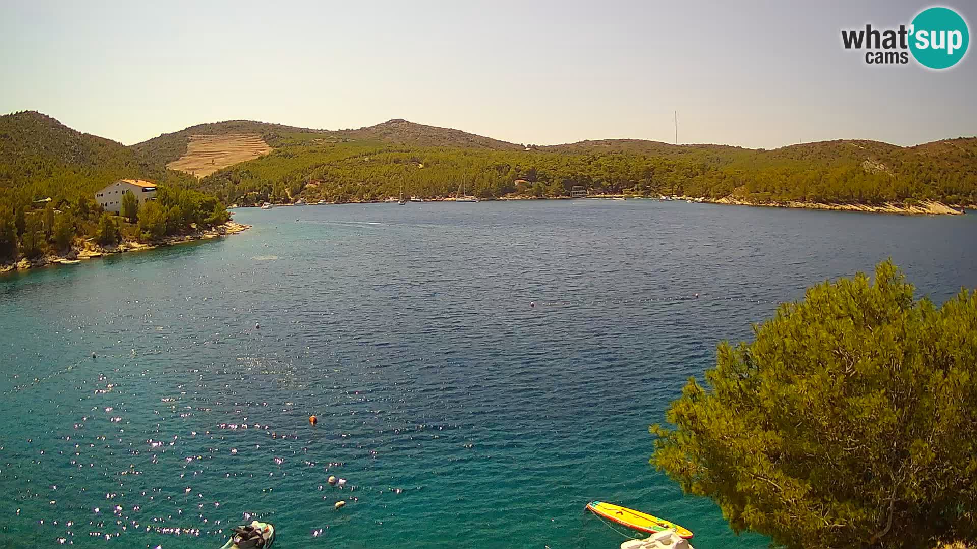 Kamera Hvar Vira plaža | Otok Hvar | Dalmacija