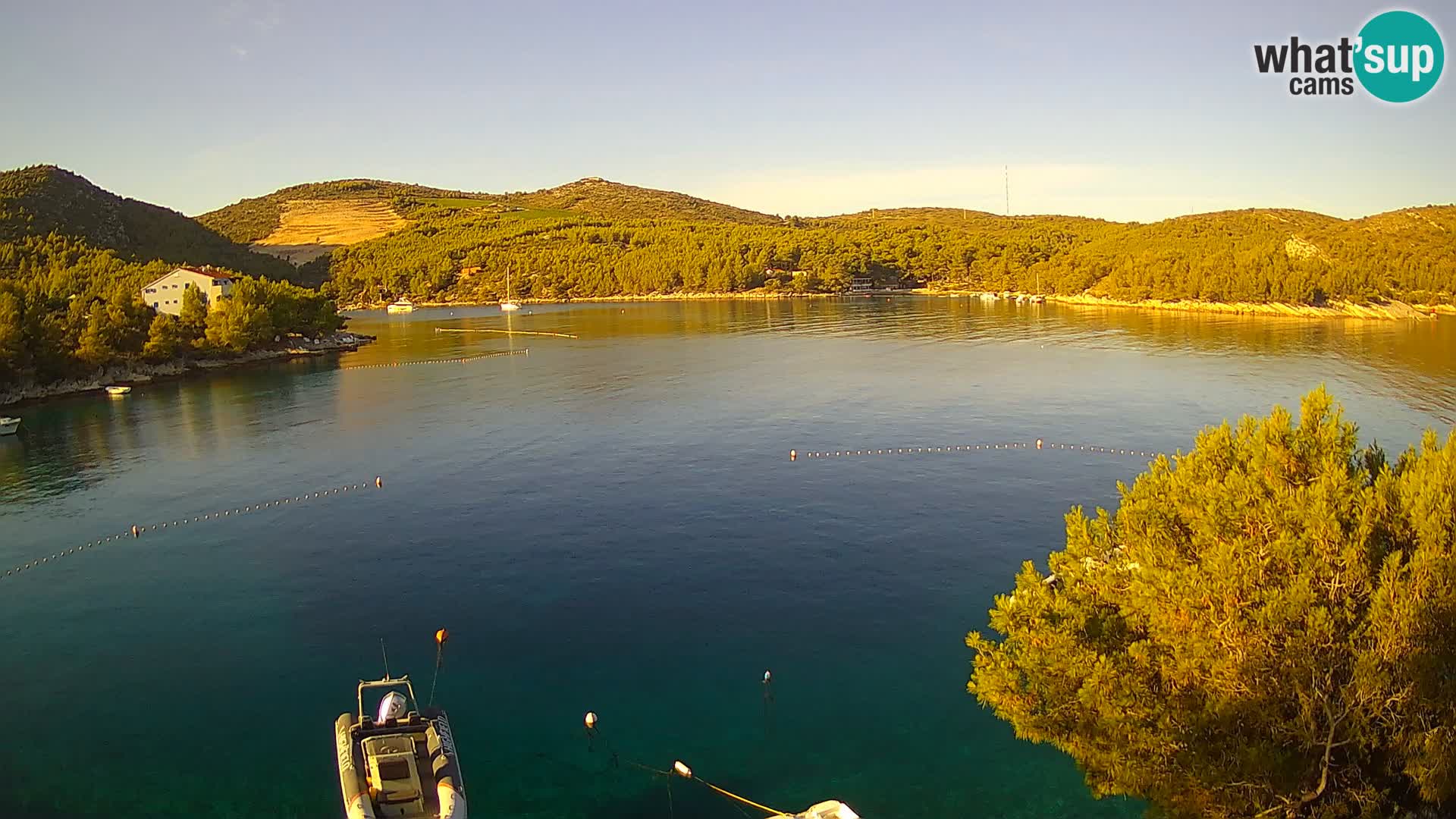 Live cam Hvar Vira plage | Île de Hvar | Dalmatie