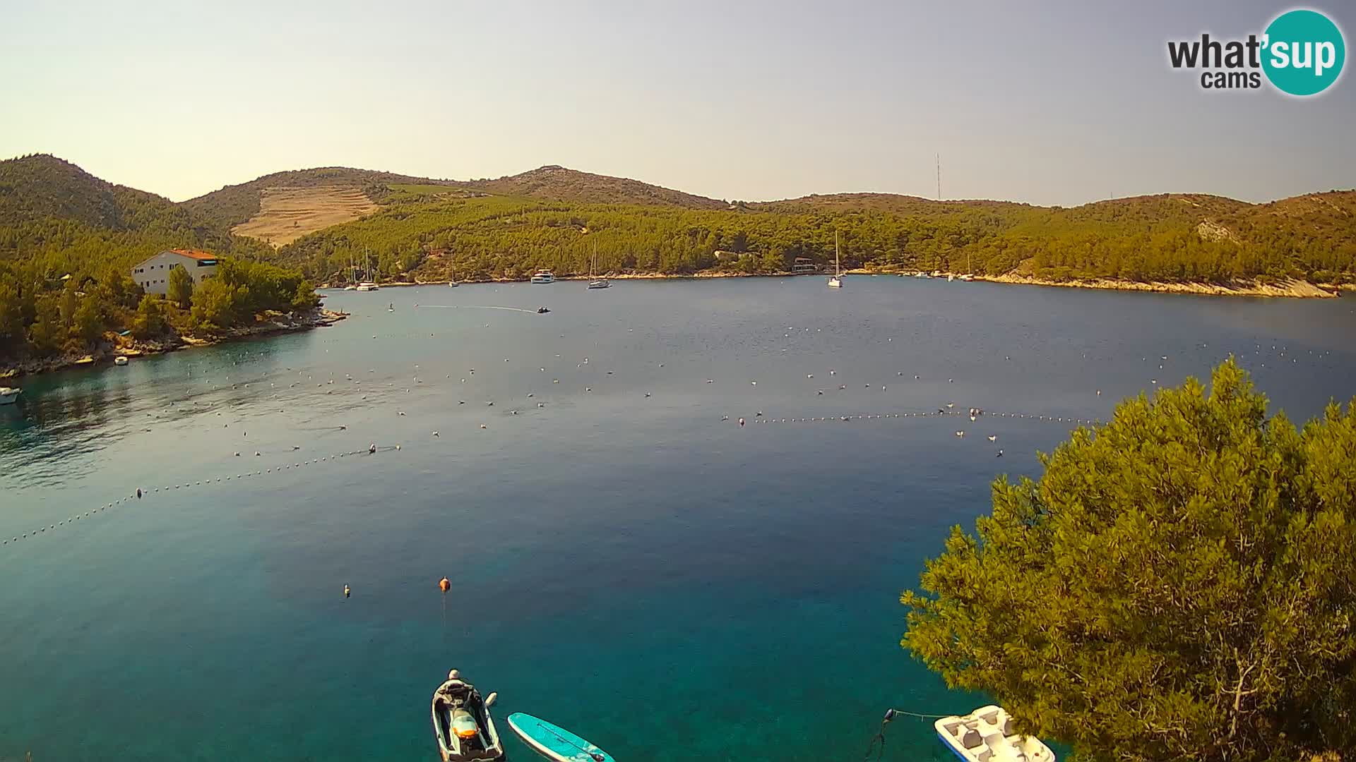Live cam Hvar Vira plage | Île de Hvar | Dalmatie