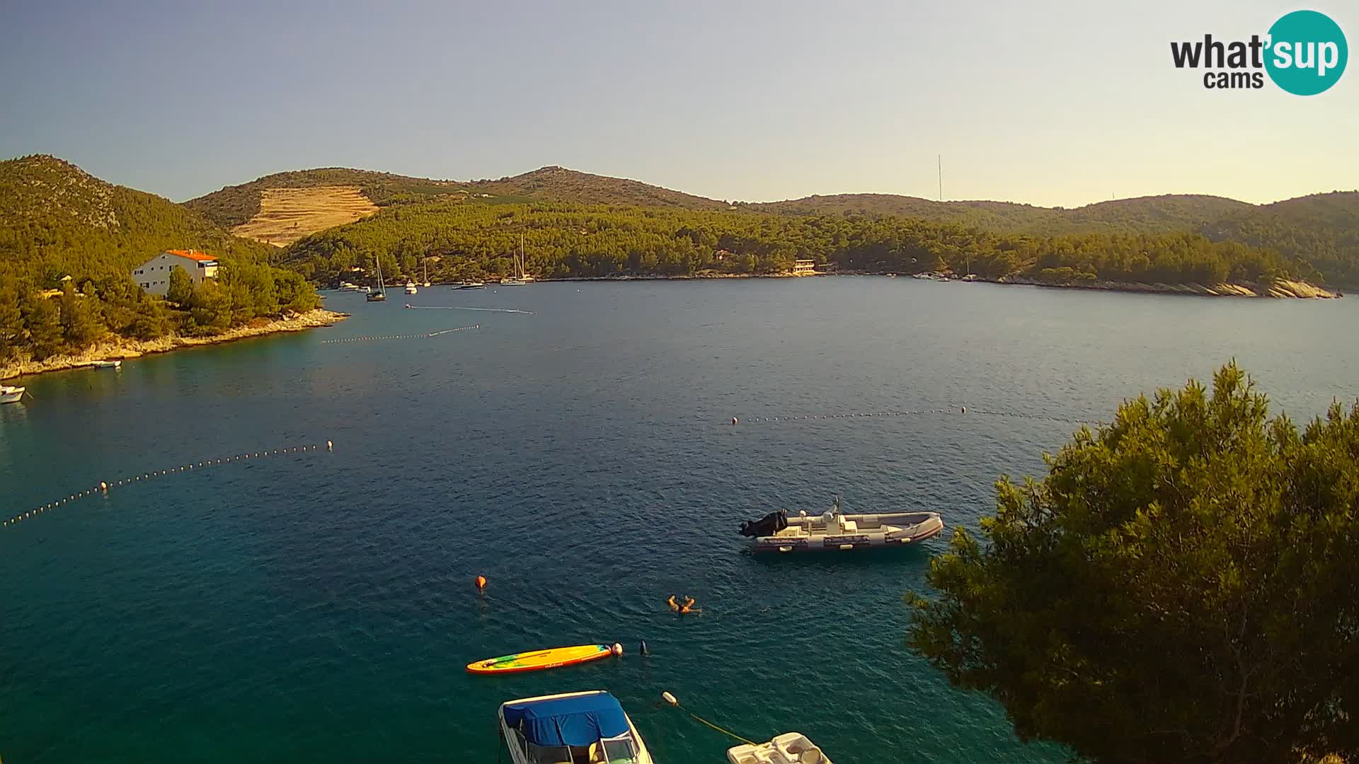 Live cam Hvar Vira plage | Île de Hvar | Dalmatie