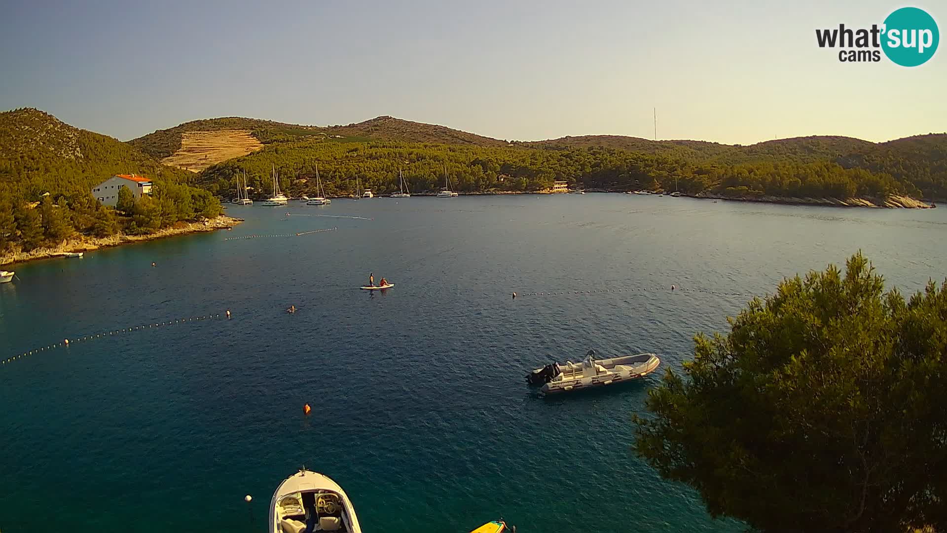 Live cam Hvar Vira plage | Île de Hvar | Dalmatie