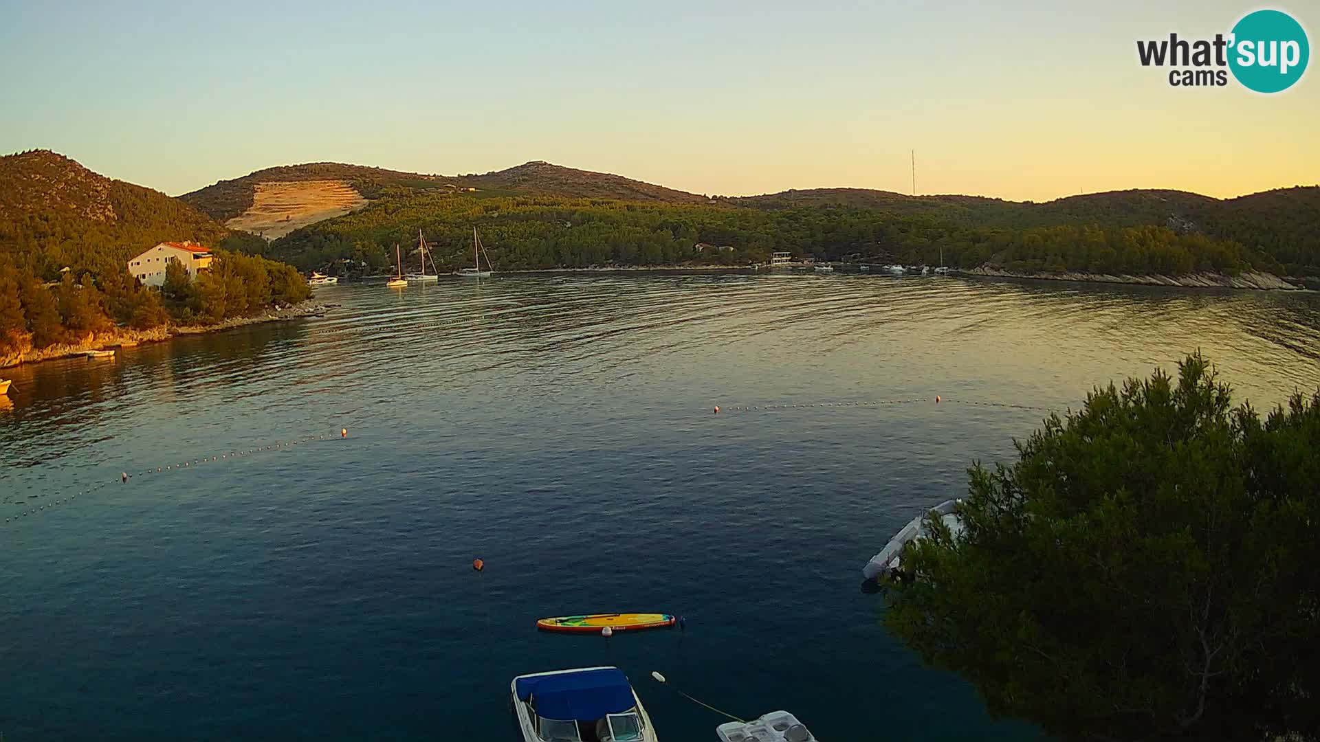 Live cam Hvar Vira plage | Île de Hvar | Dalmatie