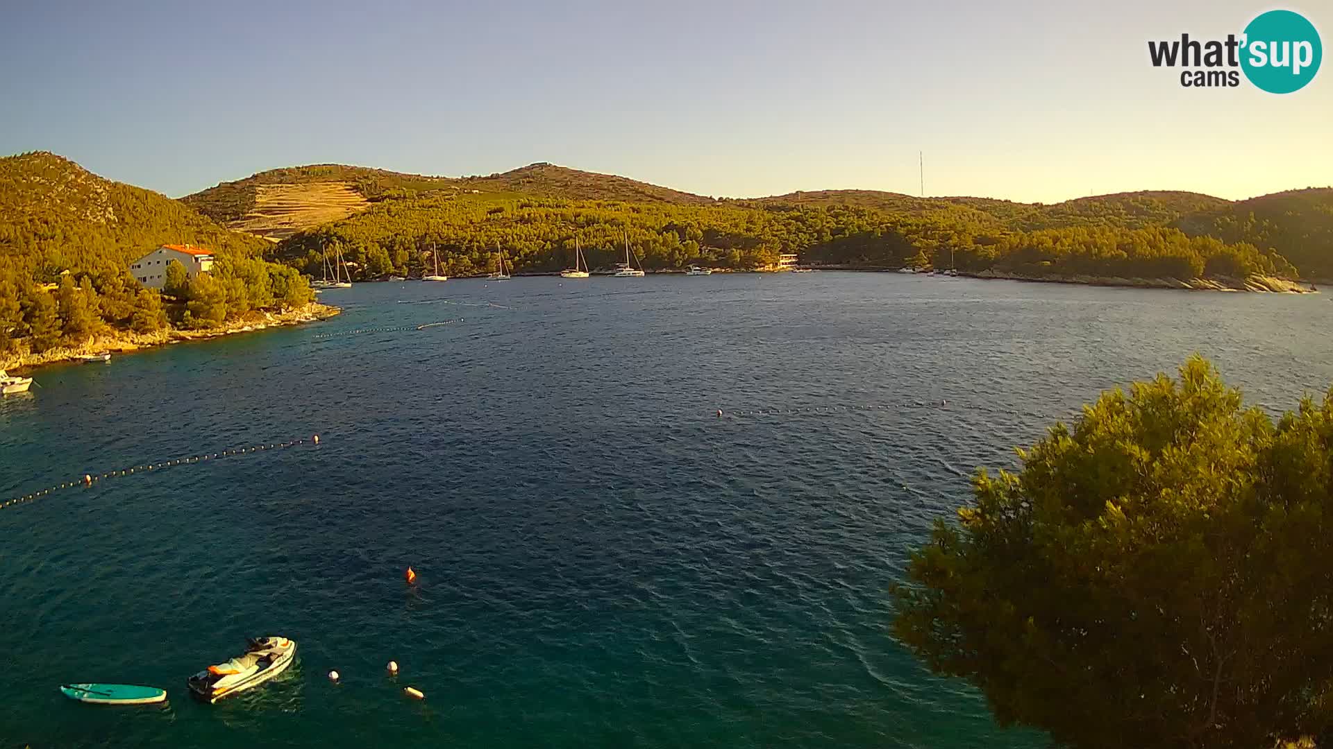 Live cam Hvar Vira plage | Île de Hvar | Dalmatie