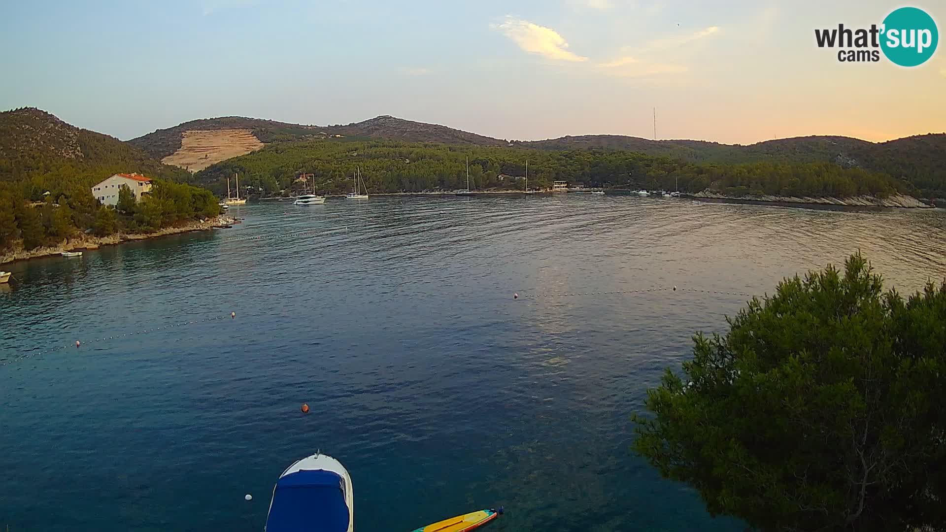 Live cam Hvar Vira plage | Île de Hvar | Dalmatie