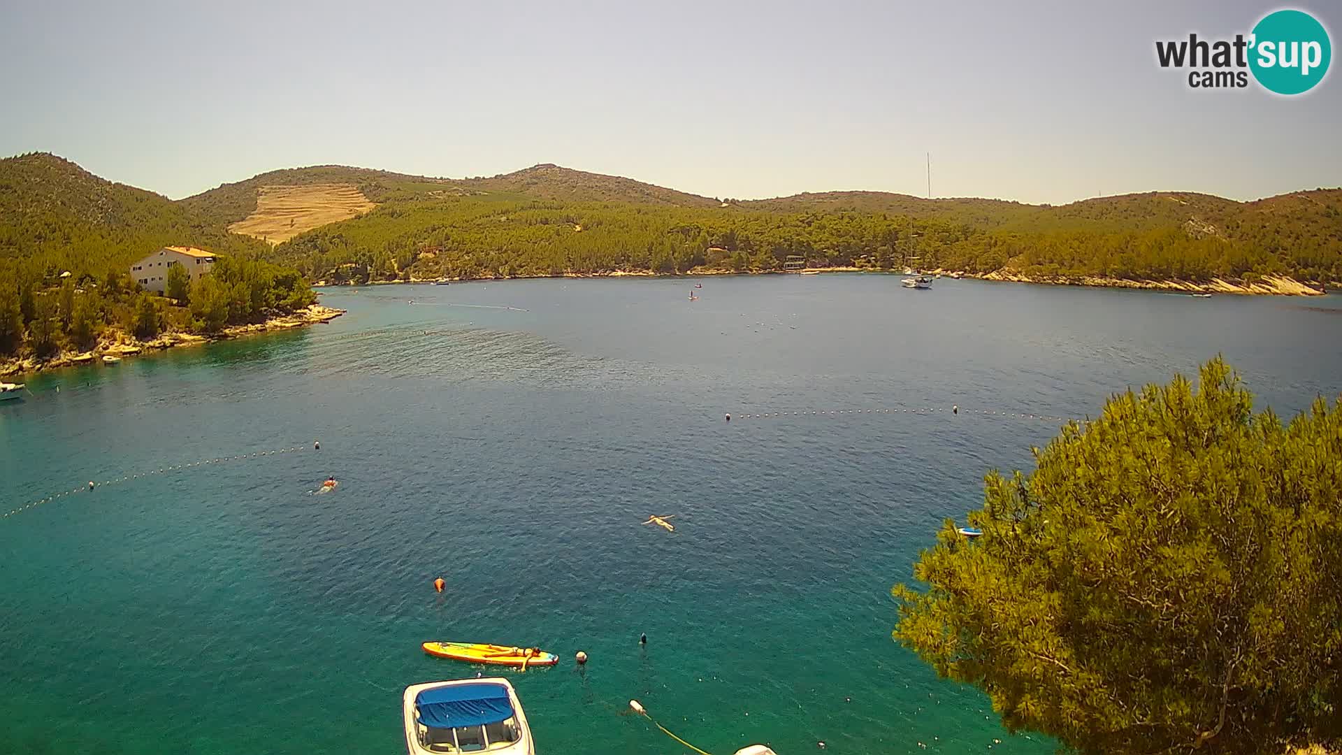 Live cam Hvar Vira plage | Île de Hvar | Dalmatie