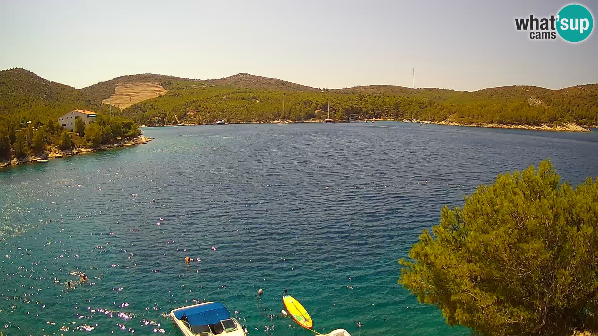 Hvar webcam Vira Strand | Hvar Insel | Dalmatien