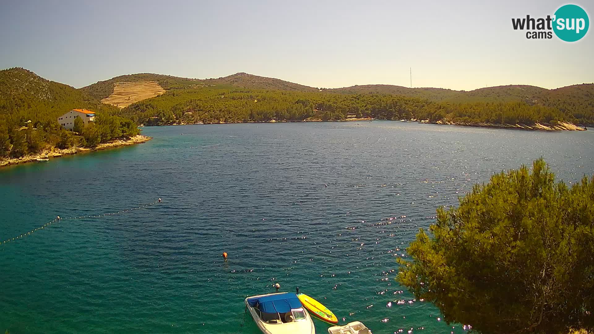 Live cam Hvar Vira plage | Île de Hvar | Dalmatie