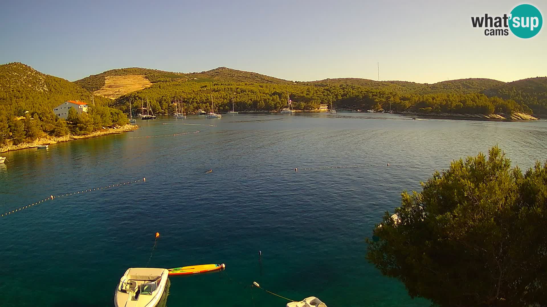 Live cam Hvar Vira plage | Île de Hvar | Dalmatie