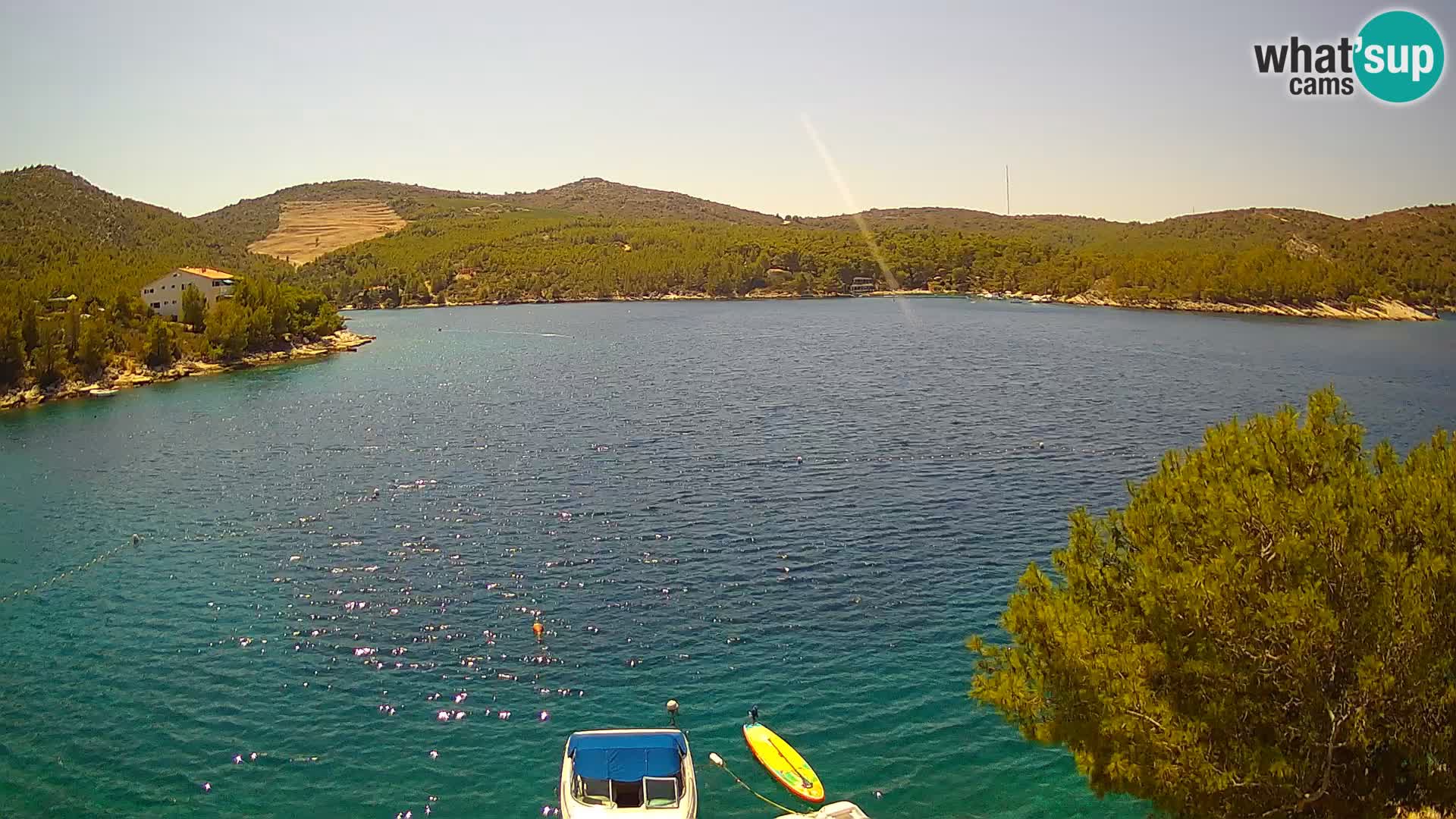 Live cam Hvar Vira plage | Île de Hvar | Dalmatie