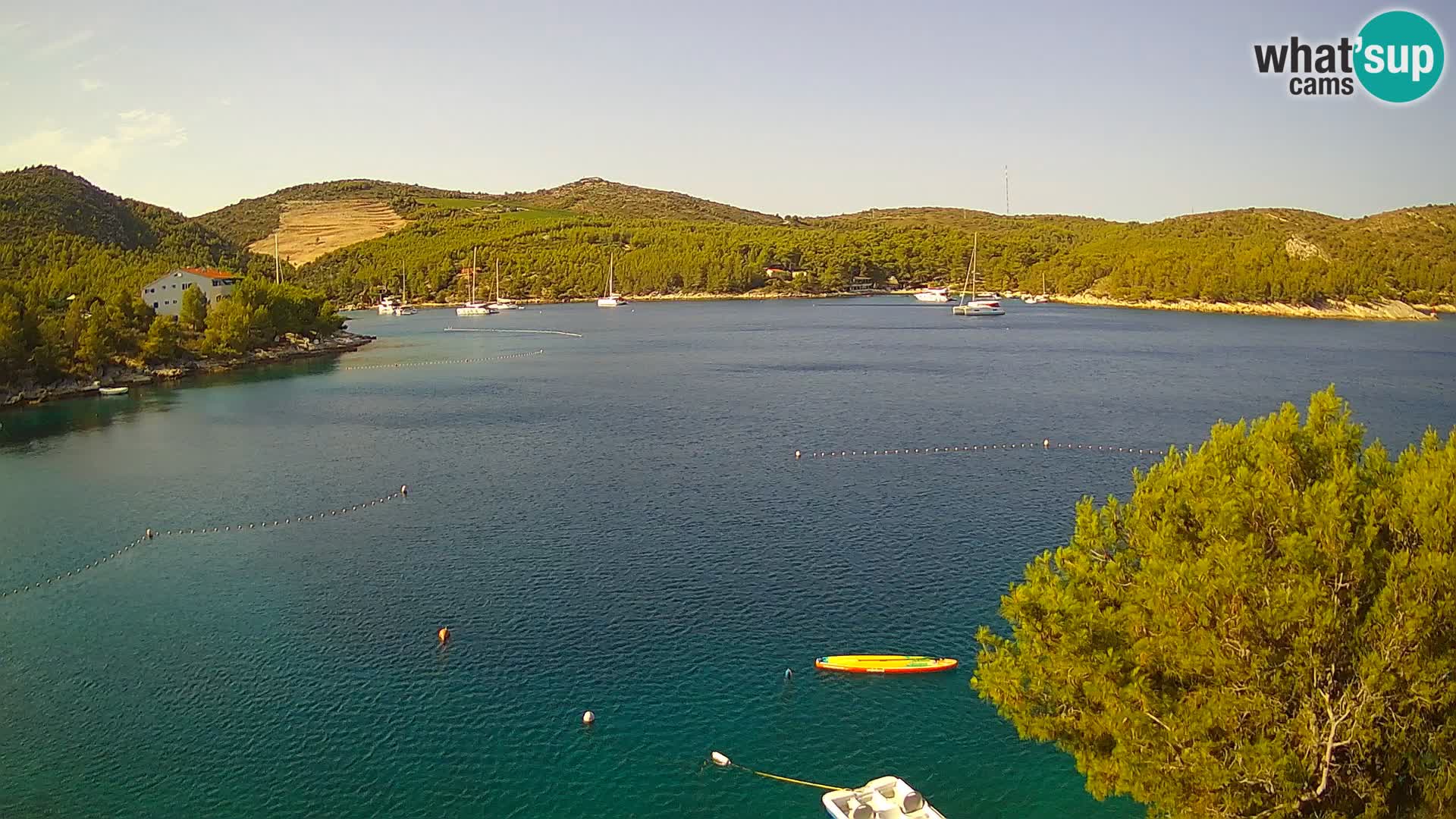 Live cam Hvar Vira plage | Île de Hvar | Dalmatie