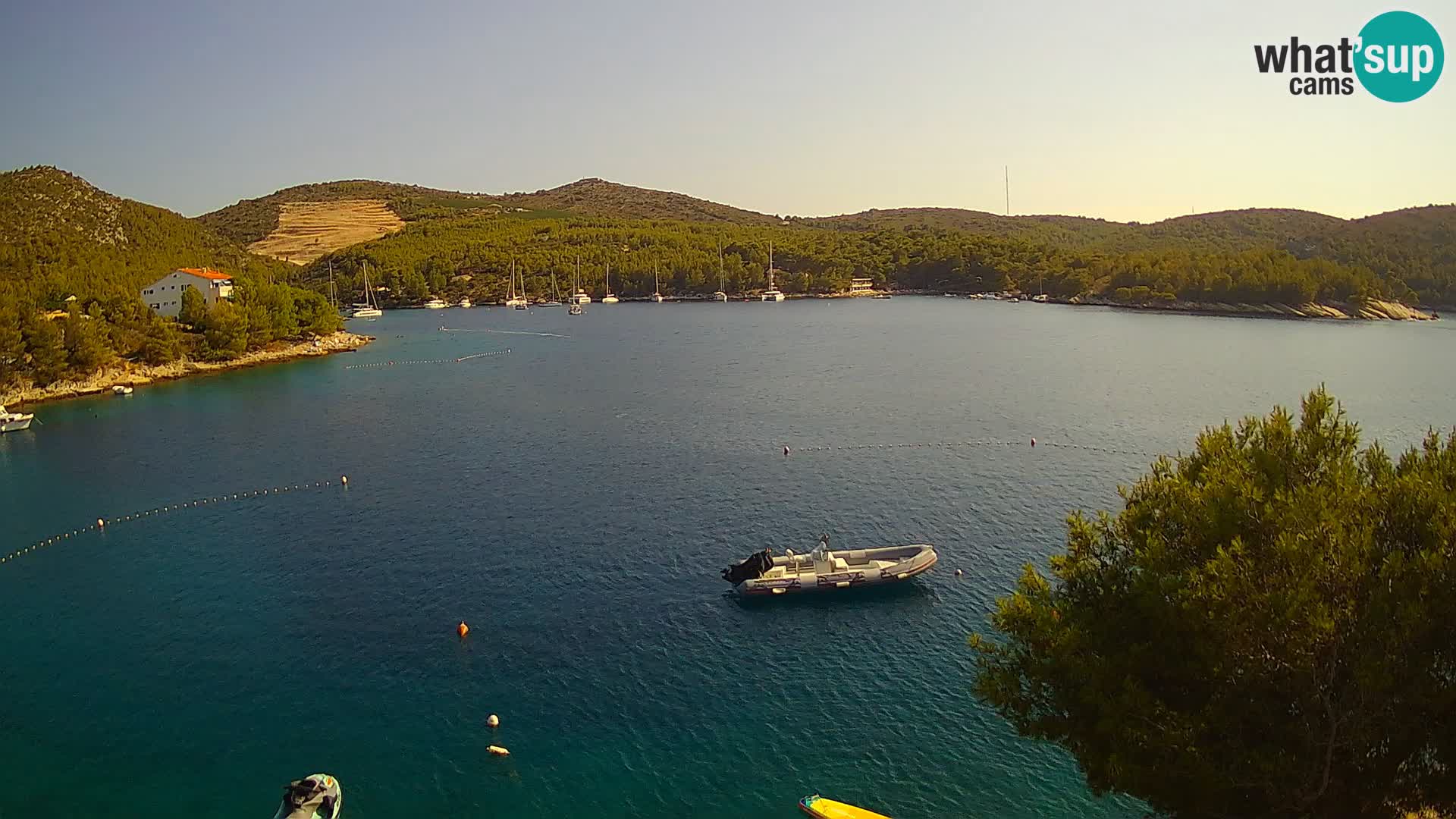 Live cam Hvar Vira plage | Île de Hvar | Dalmatie