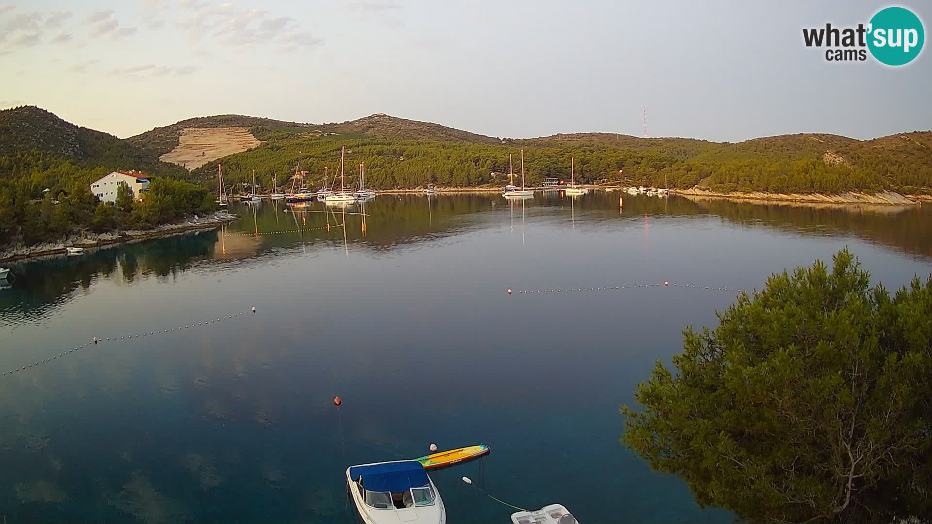 Live cam Hvar Vira plage | Île de Hvar | Dalmatie
