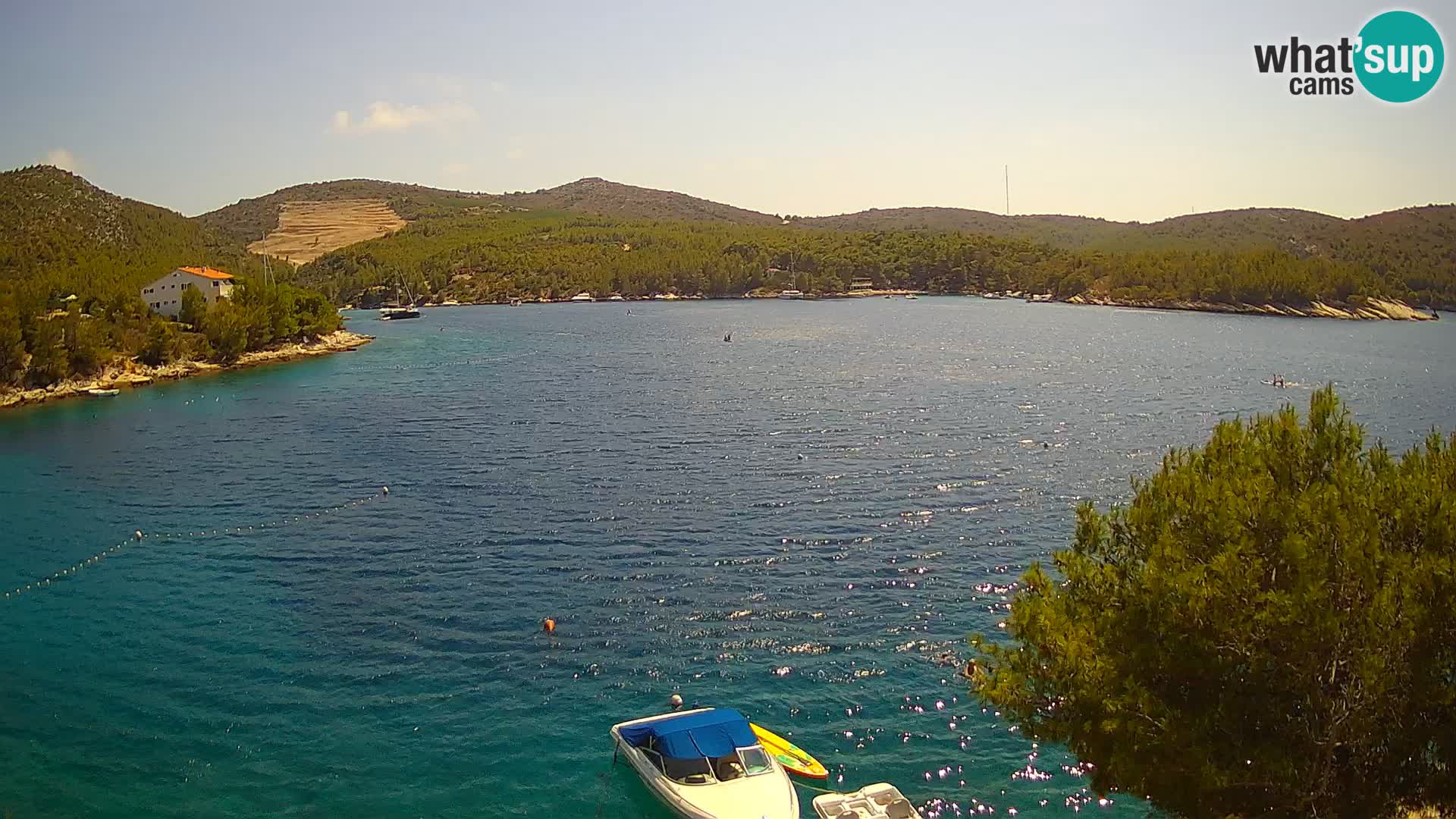 Live cam Hvar Vira plage | Île de Hvar | Dalmatie
