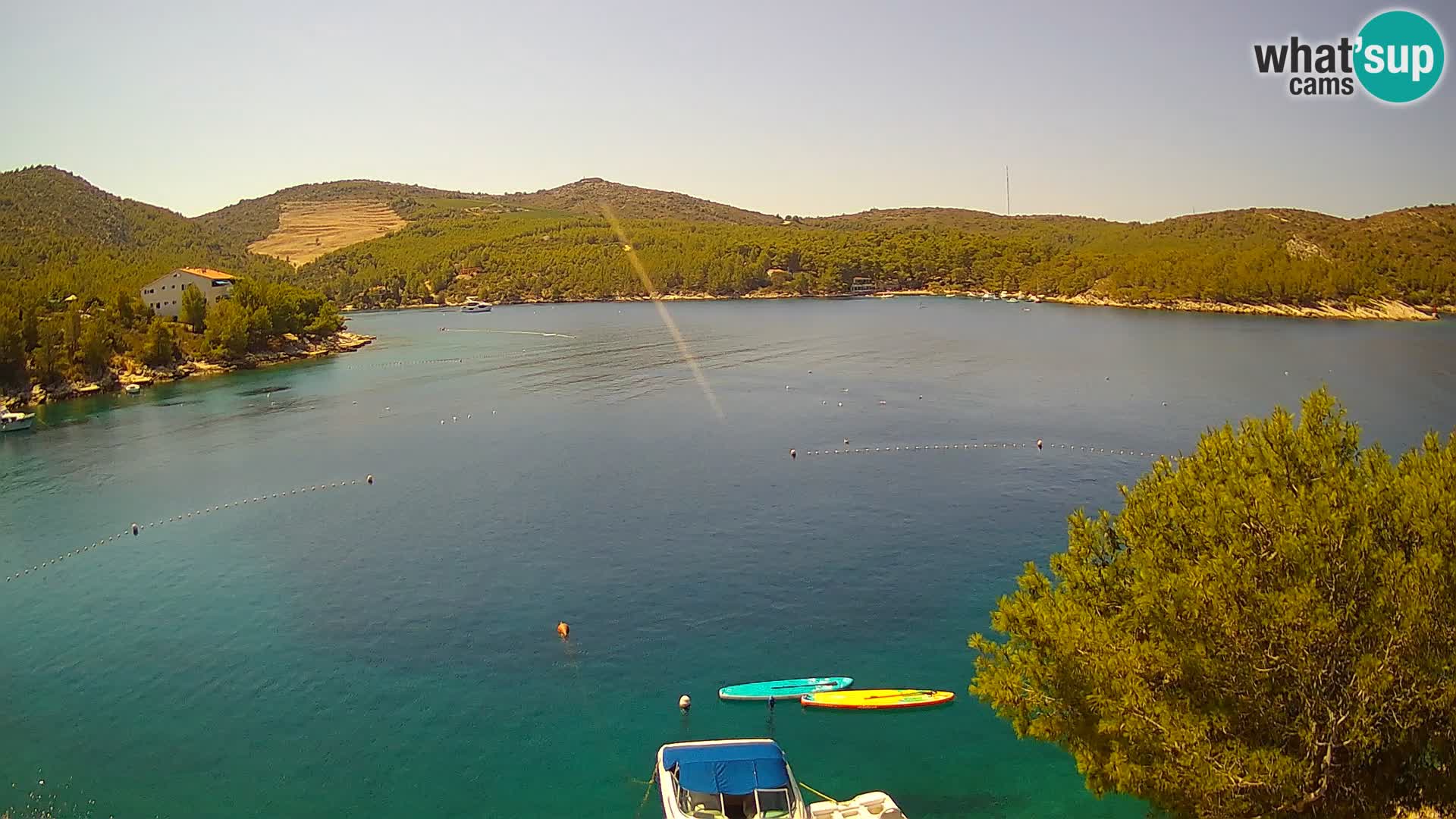 Live cam Hvar Vira plage | Île de Hvar | Dalmatie