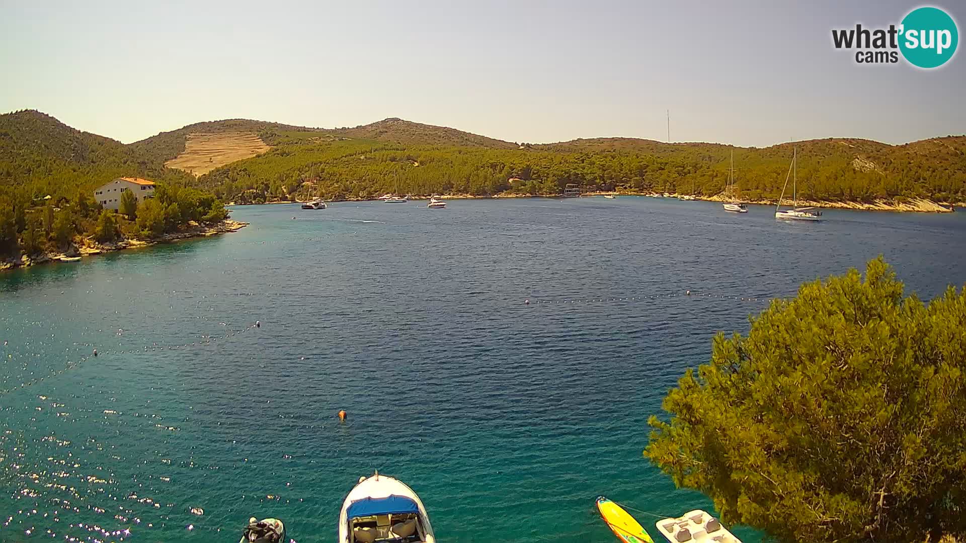 Hvar webcam Vira Strand | Hvar Insel | Dalmatien