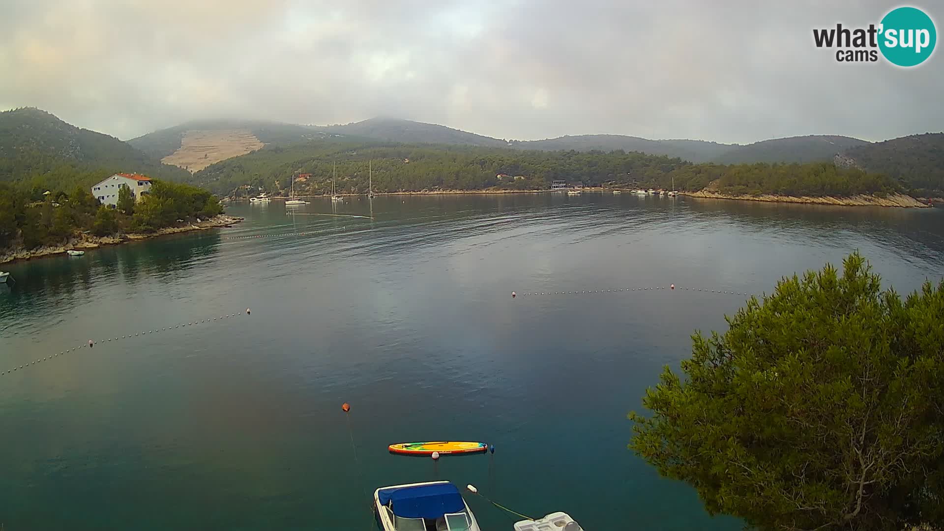 Live cam Hvar Vira plage | Île de Hvar | Dalmatie