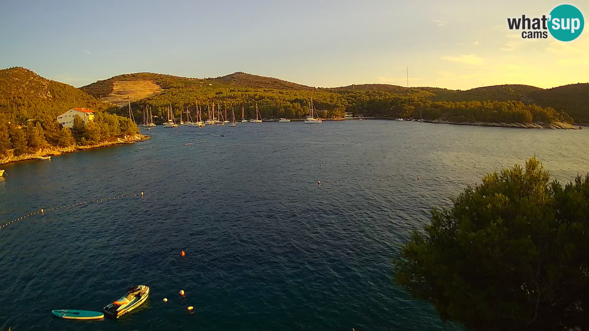 Live cam Hvar Vira plage | Île de Hvar | Dalmatie