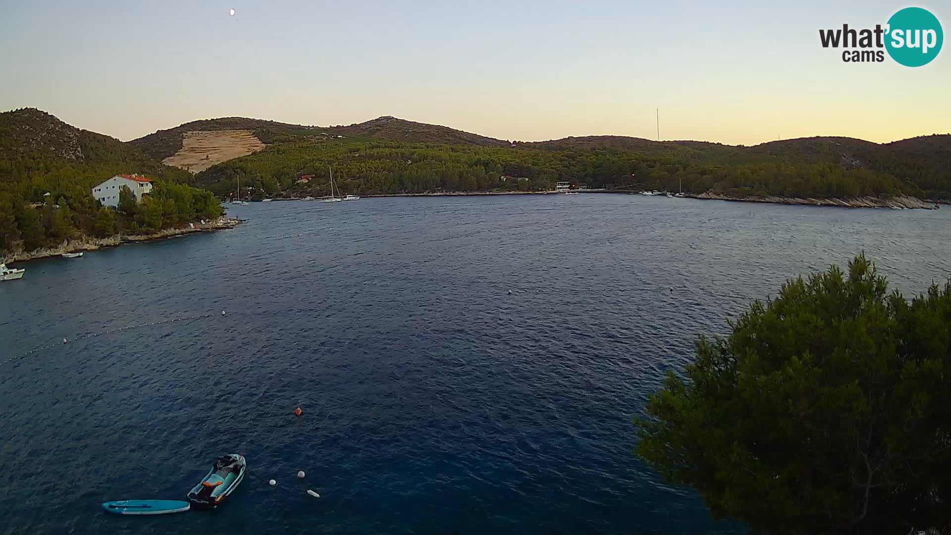 Live cam Hvar Vira plage | ĂŽle de Hvar | Dalmatie