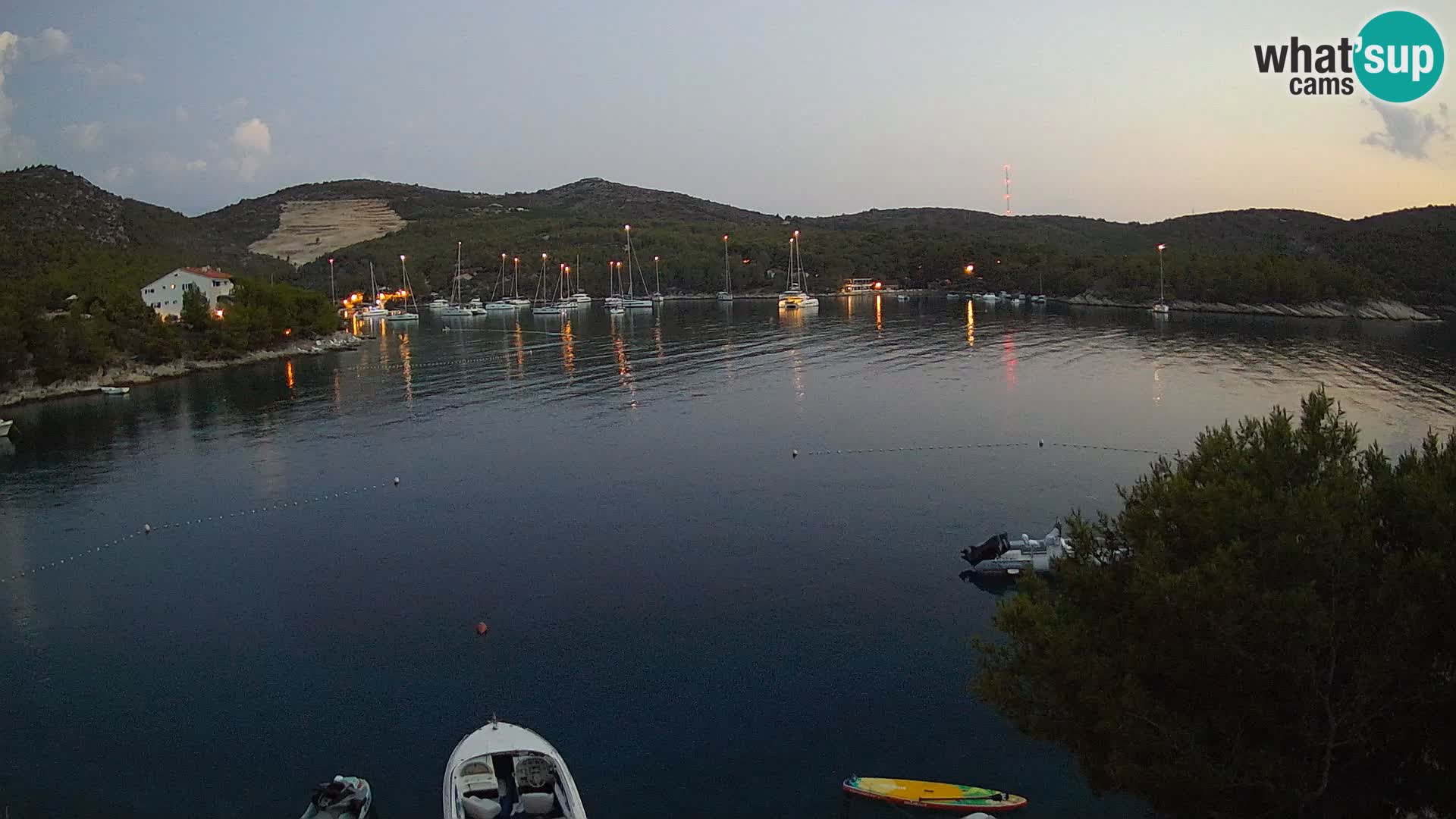 Live cam Hvar Vira plage | Île de Hvar | Dalmatie