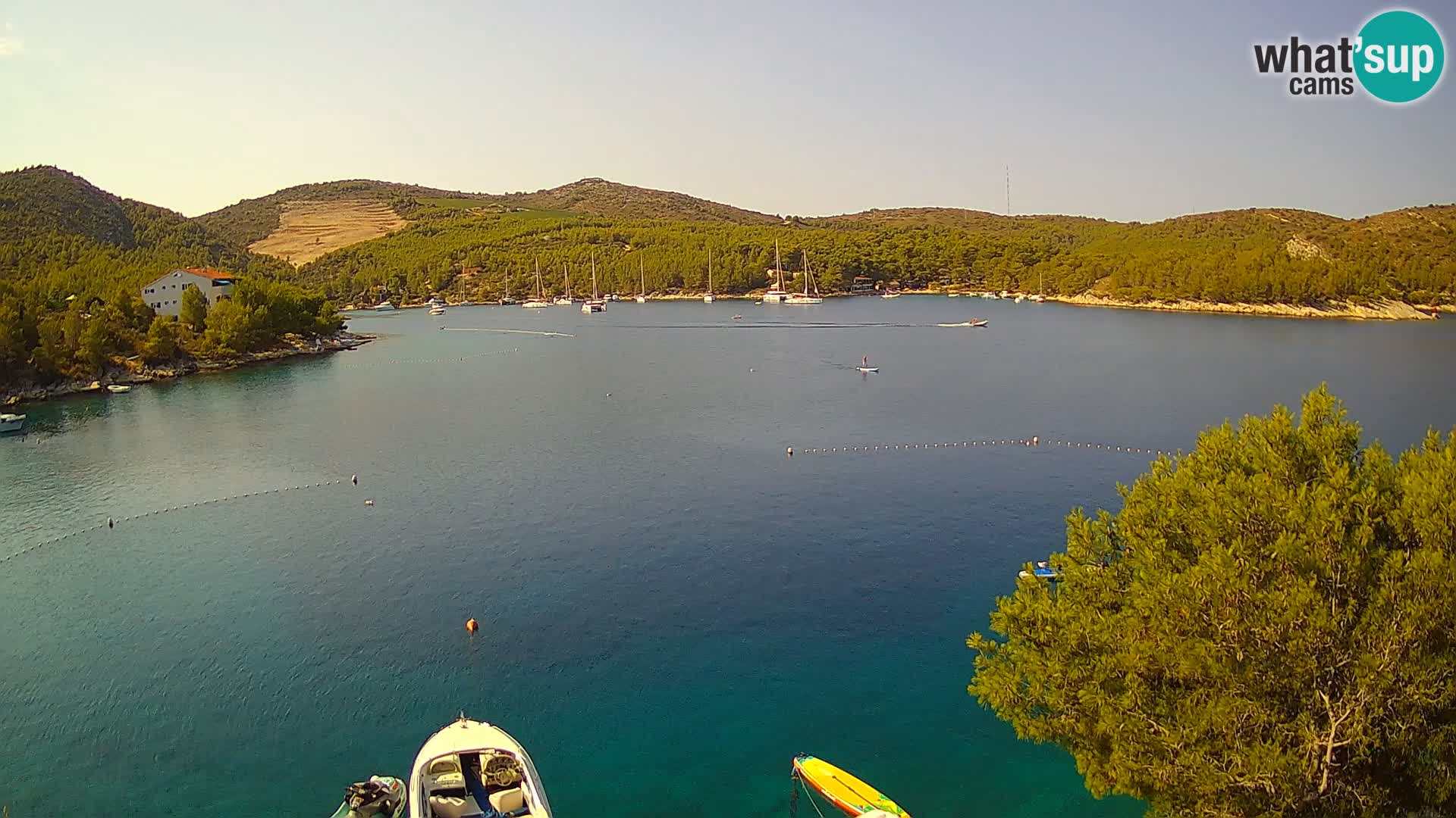 Live cam Hvar Vira plage | Île de Hvar | Dalmatie