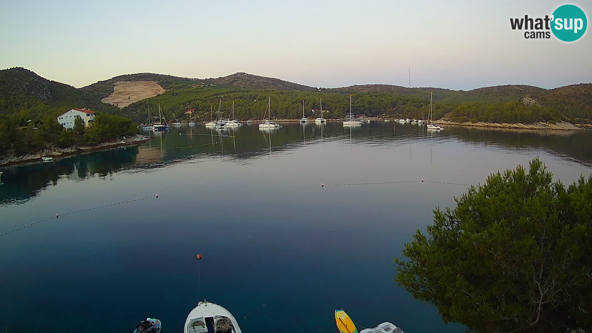Live cam Hvar Vira plage | Île de Hvar | Dalmatie
