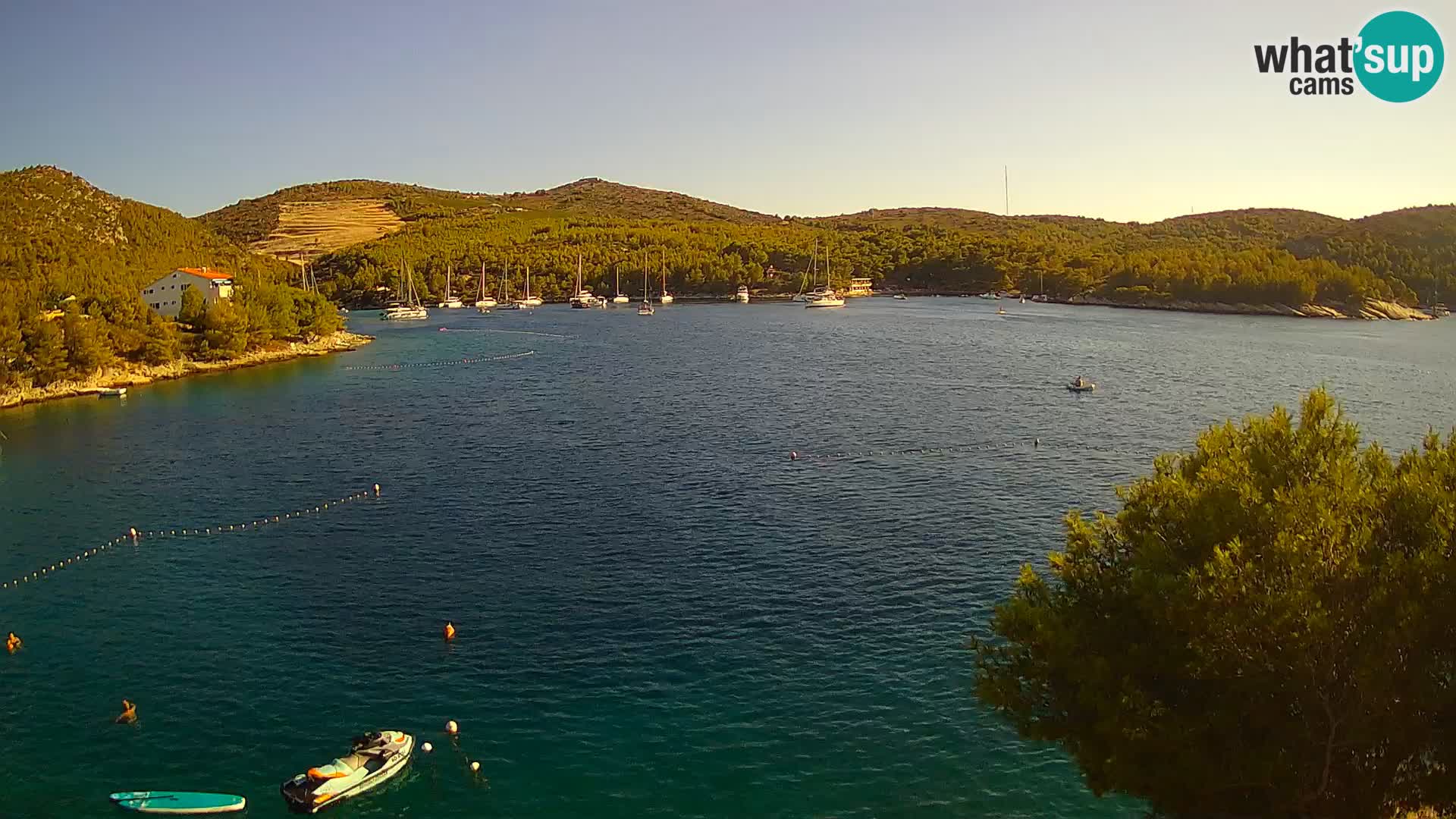 Live cam Hvar Vira plage | Île de Hvar | Dalmatie