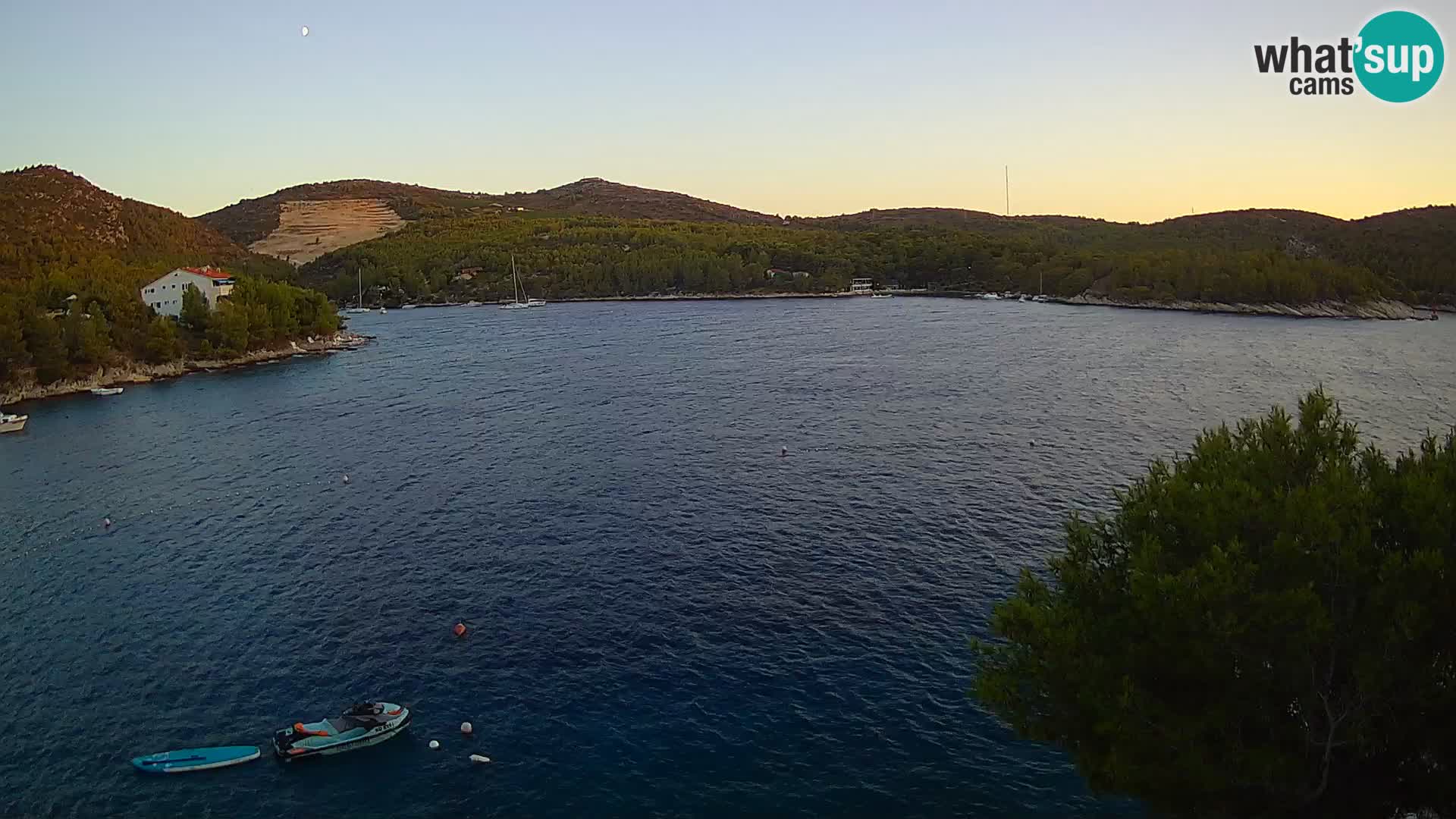 Live cam Hvar Vira plage | Île de Hvar | Dalmatie