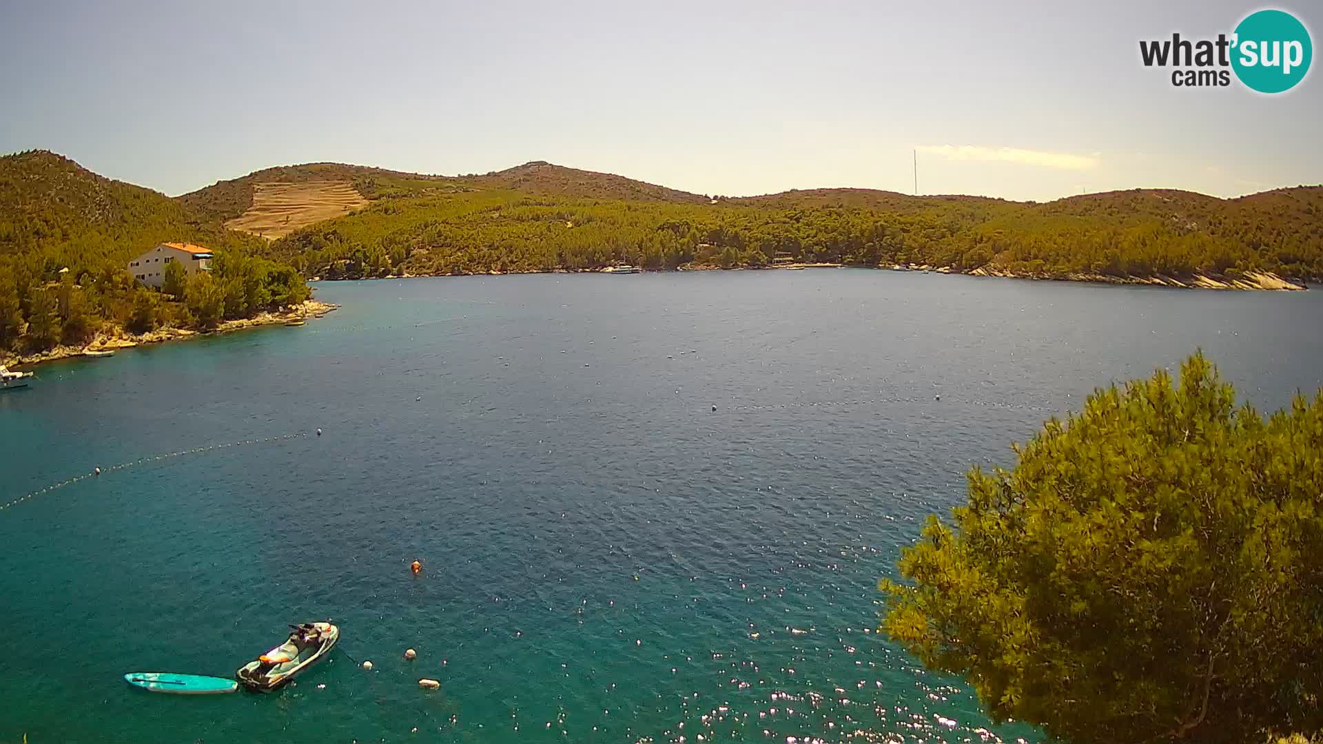 Live cam Hvar Vira plage | Île de Hvar | Dalmatie