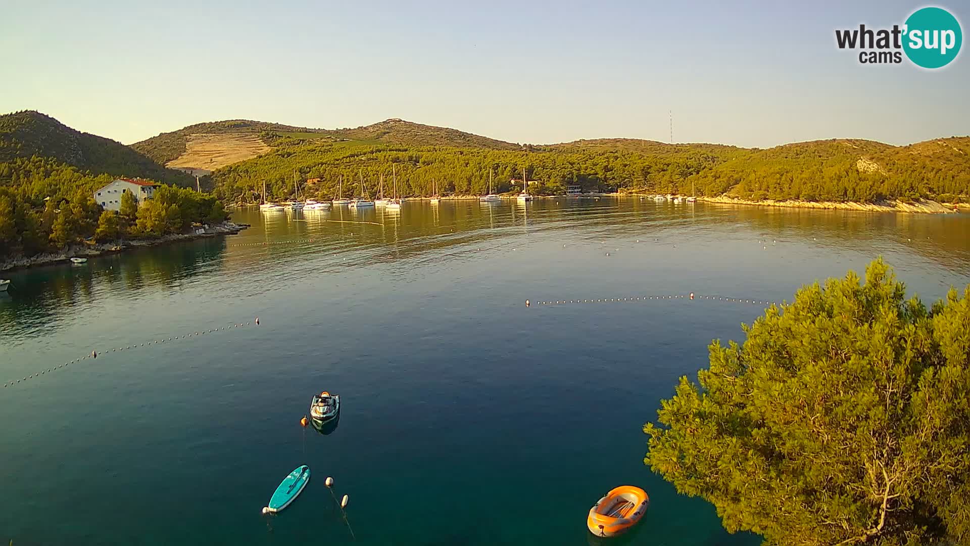 Live cam Hvar Vira plage | Île de Hvar | Dalmatie