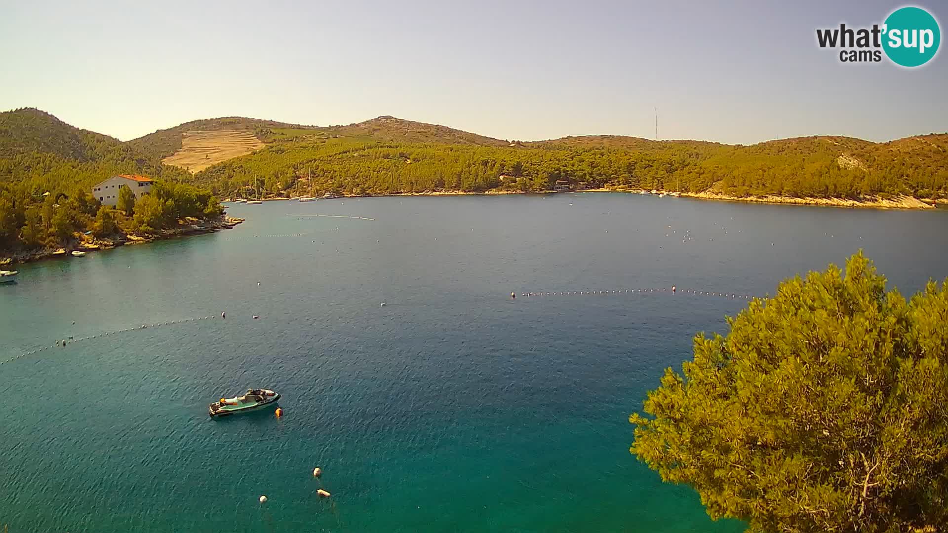 Live cam Hvar Vira plage | Île de Hvar | Dalmatie