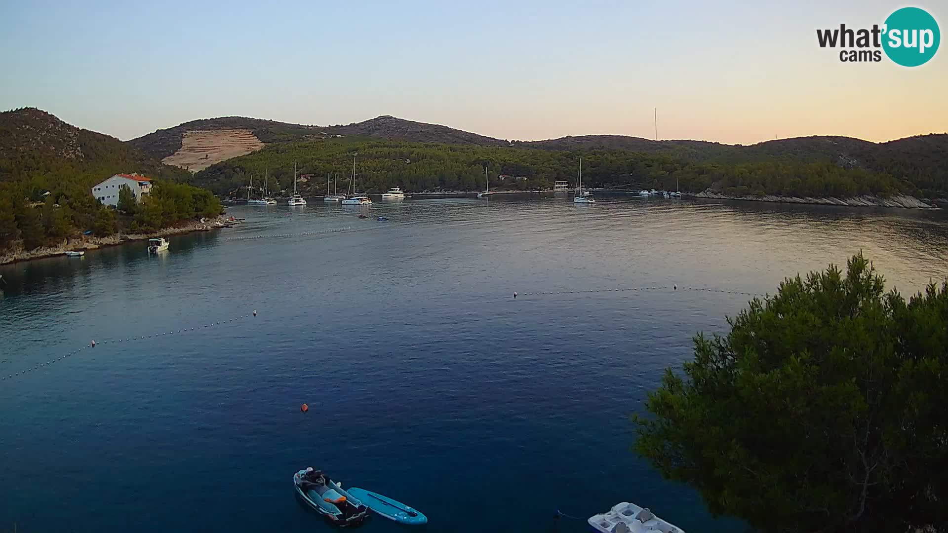 Live cam Hvar Vira plage | Île de Hvar | Dalmatie
