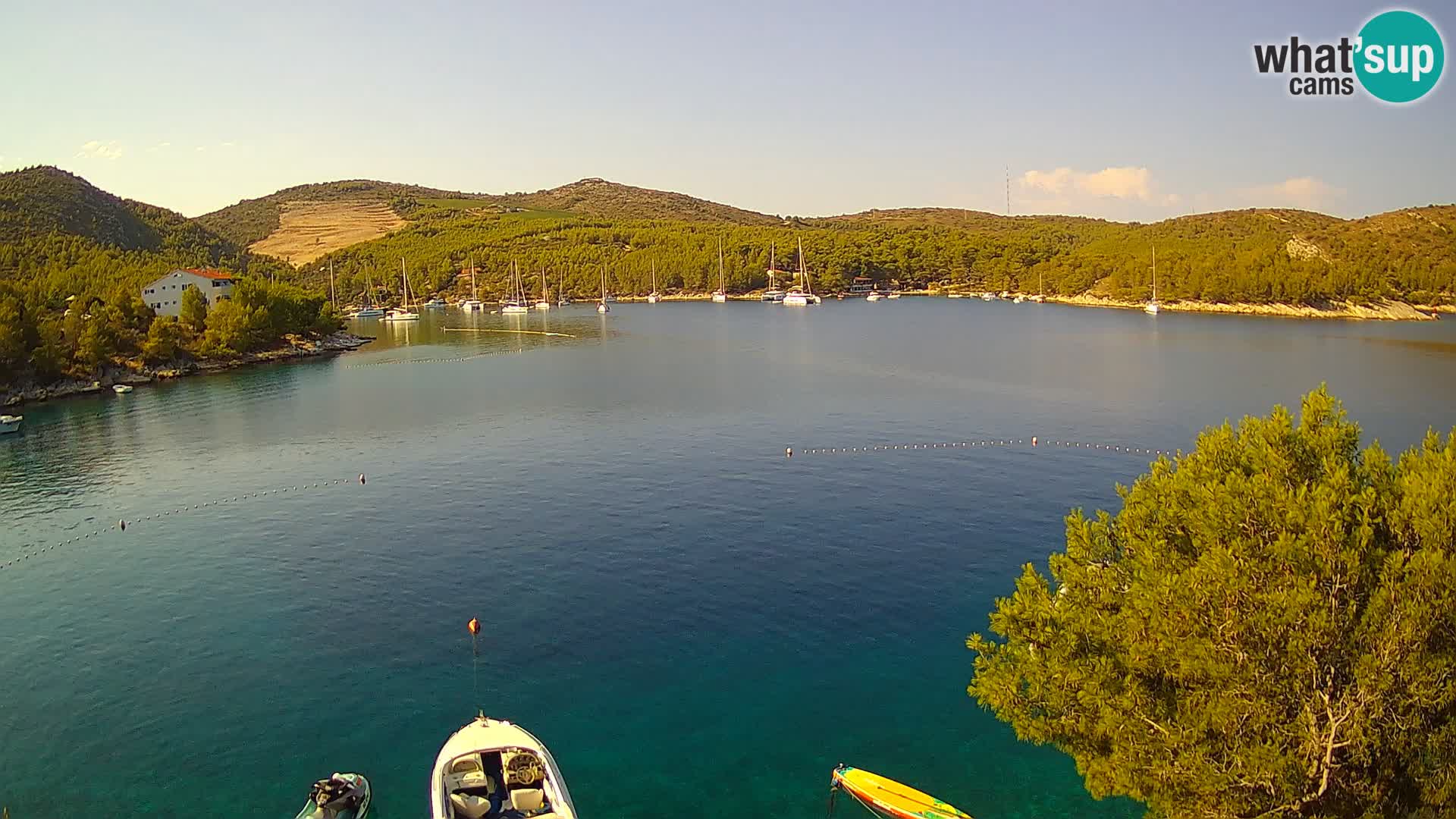 Live cam Hvar Vira plage | Île de Hvar | Dalmatie
