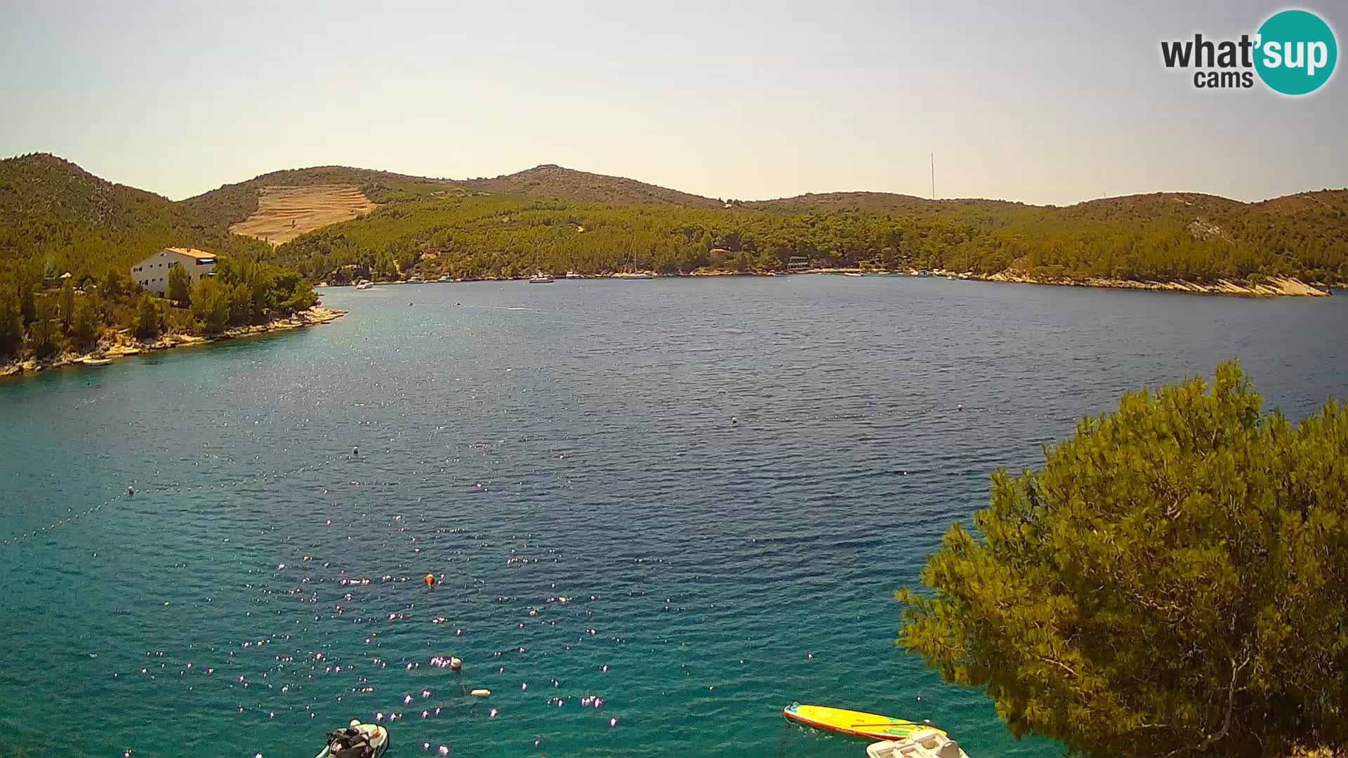 Live cam Hvar Vira plage | Île de Hvar | Dalmatie