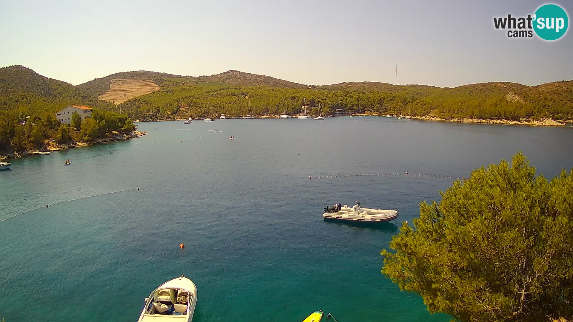 Live cam Hvar Vira plage | Île de Hvar | Dalmatie