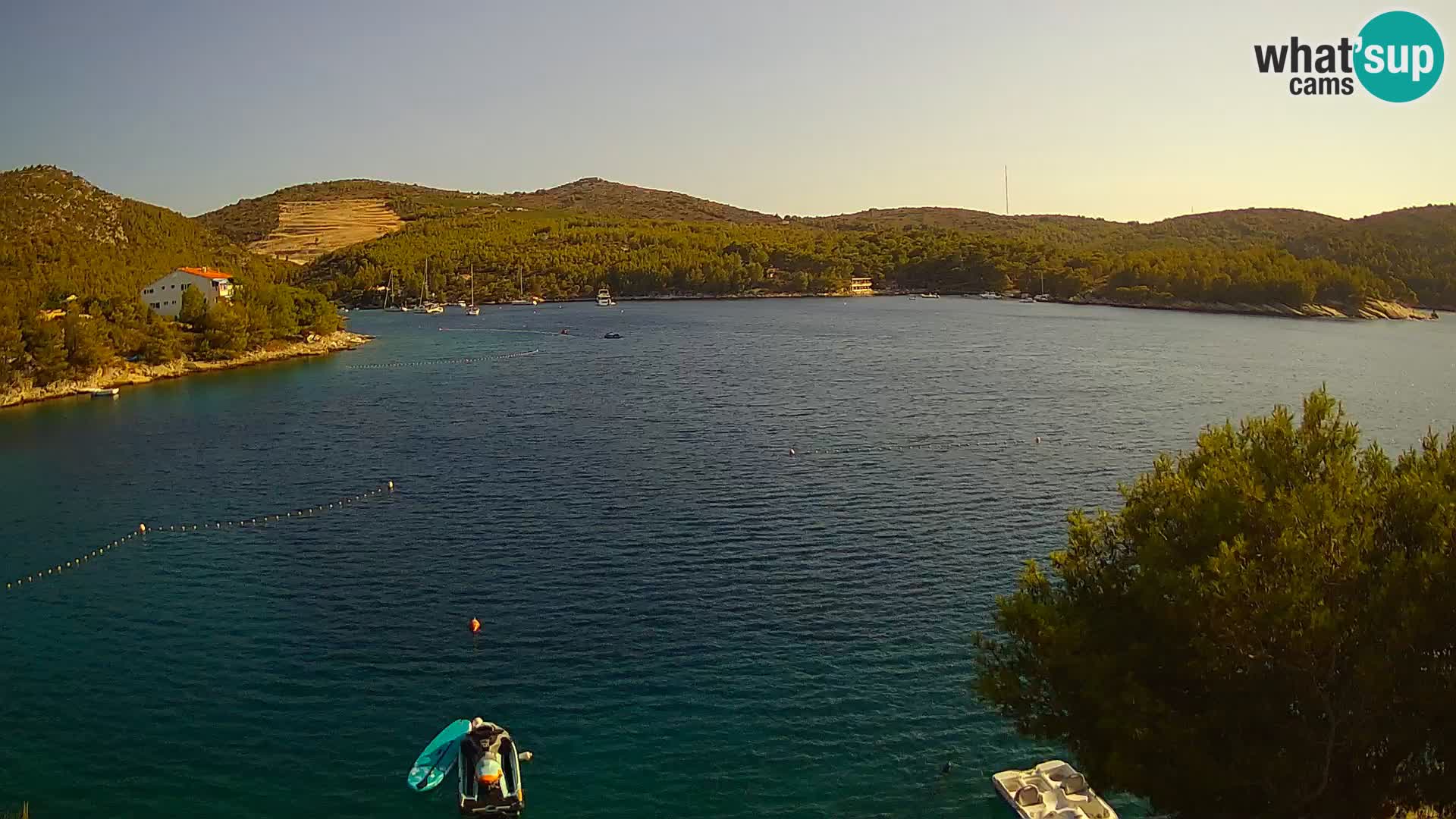 Live cam Hvar Vira plage | Île de Hvar | Dalmatie