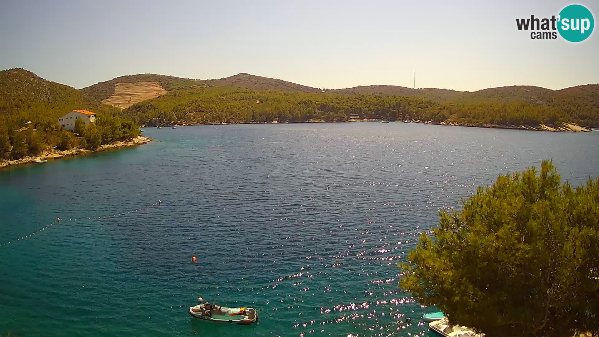 Live cam Hvar Vira plage | Île de Hvar | Dalmatie