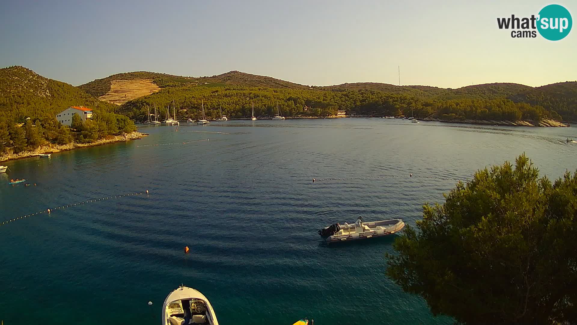 Live cam Hvar Vira plage | Île de Hvar | Dalmatie