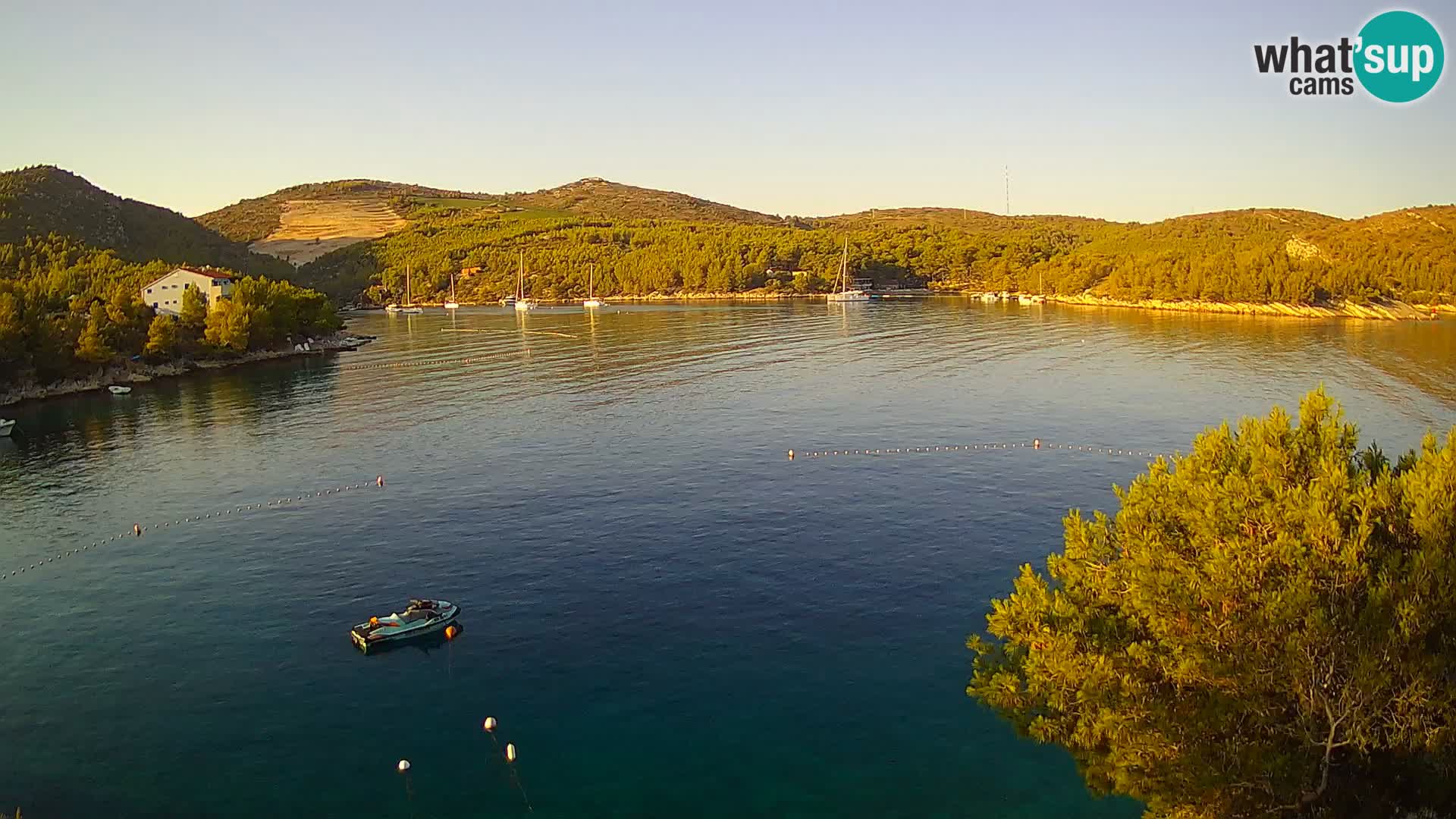 Live cam Hvar Vira plage | Île de Hvar | Dalmatie