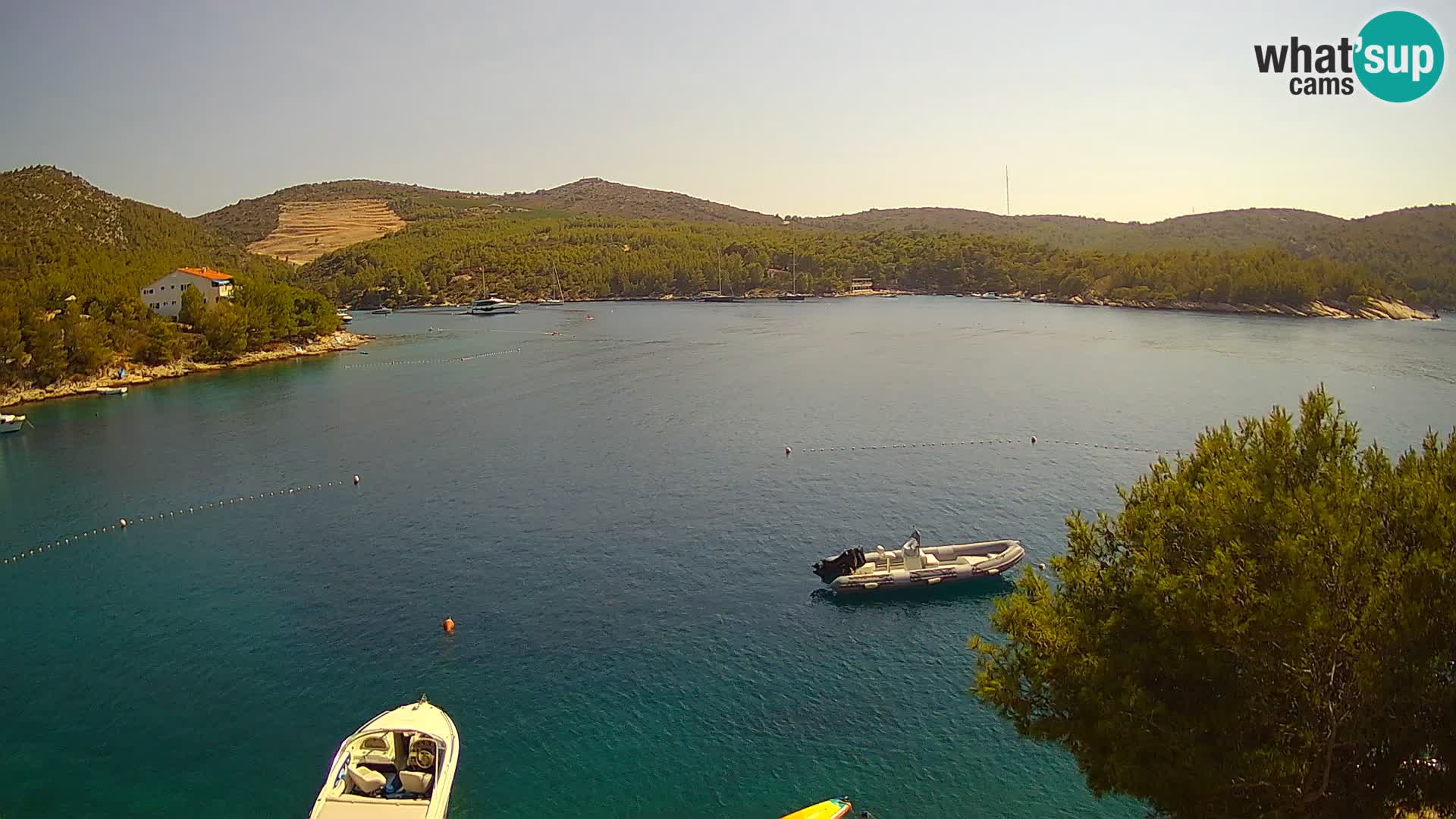 Live cam Hvar Vira plage | Île de Hvar | Dalmatie