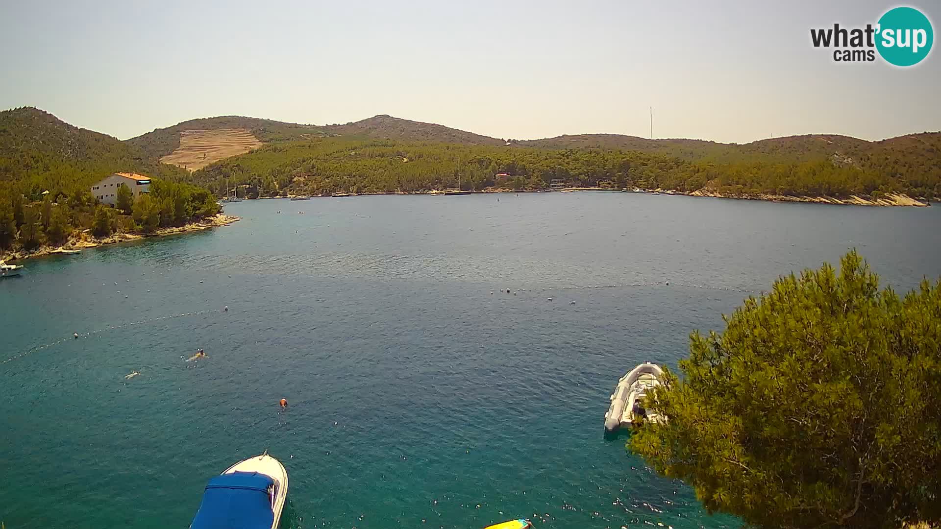 Live cam Hvar Vira plage | Île de Hvar | Dalmatie