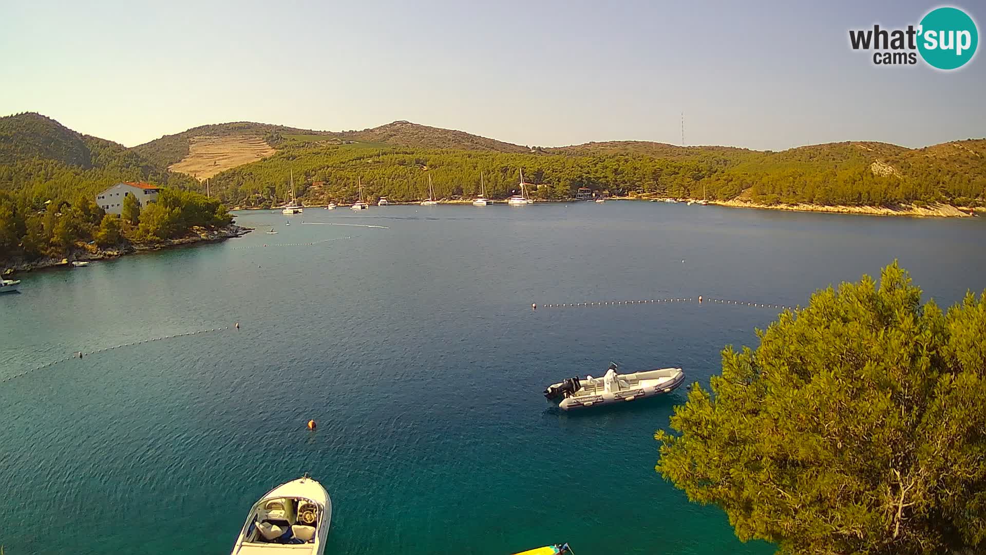 Live cam Hvar Vira plage | Île de Hvar | Dalmatie